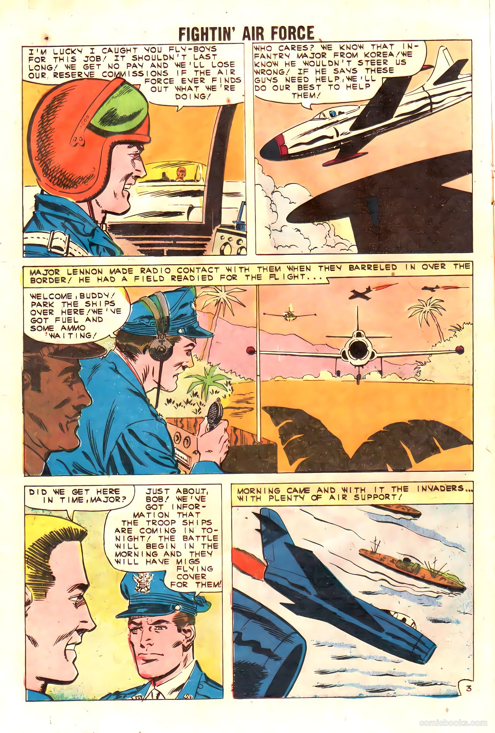 Fightin' Air Force #28 (1961) — page 16 of 36