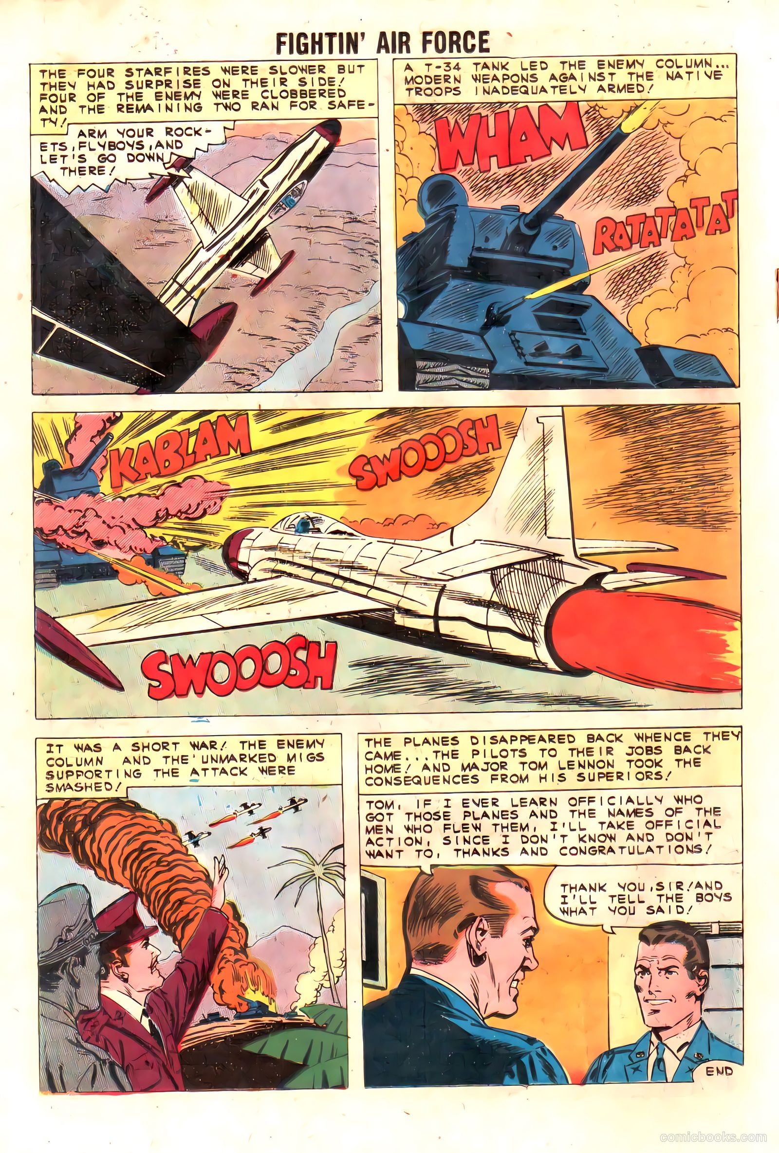 Fightin' Air Force #28 (1961) — page 18 of 36