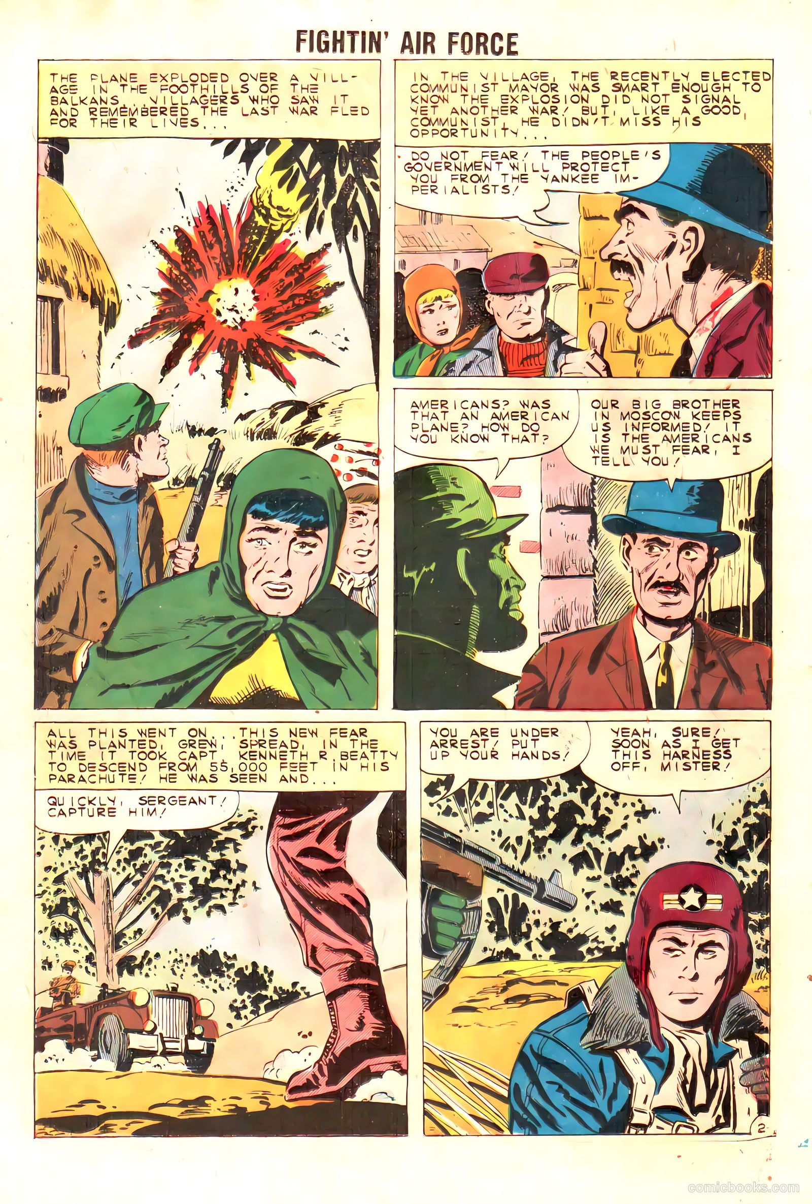 Fightin' Air Force #28 (1961) — page 26 of 36