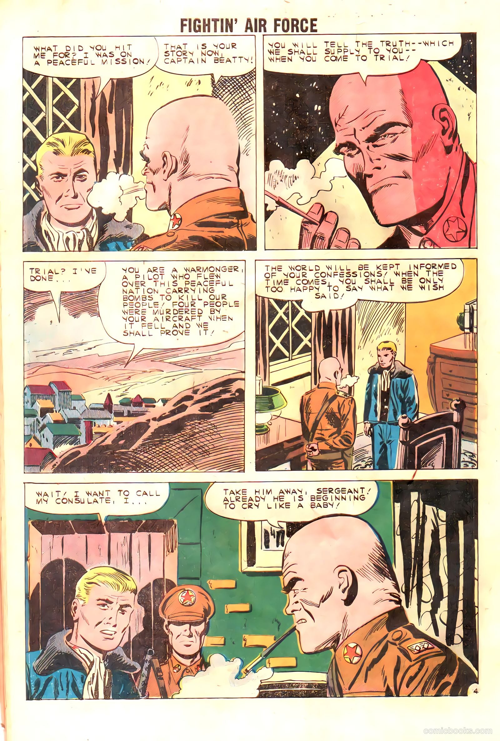 Fightin' Air Force #28 (1961) — page 28 of 36