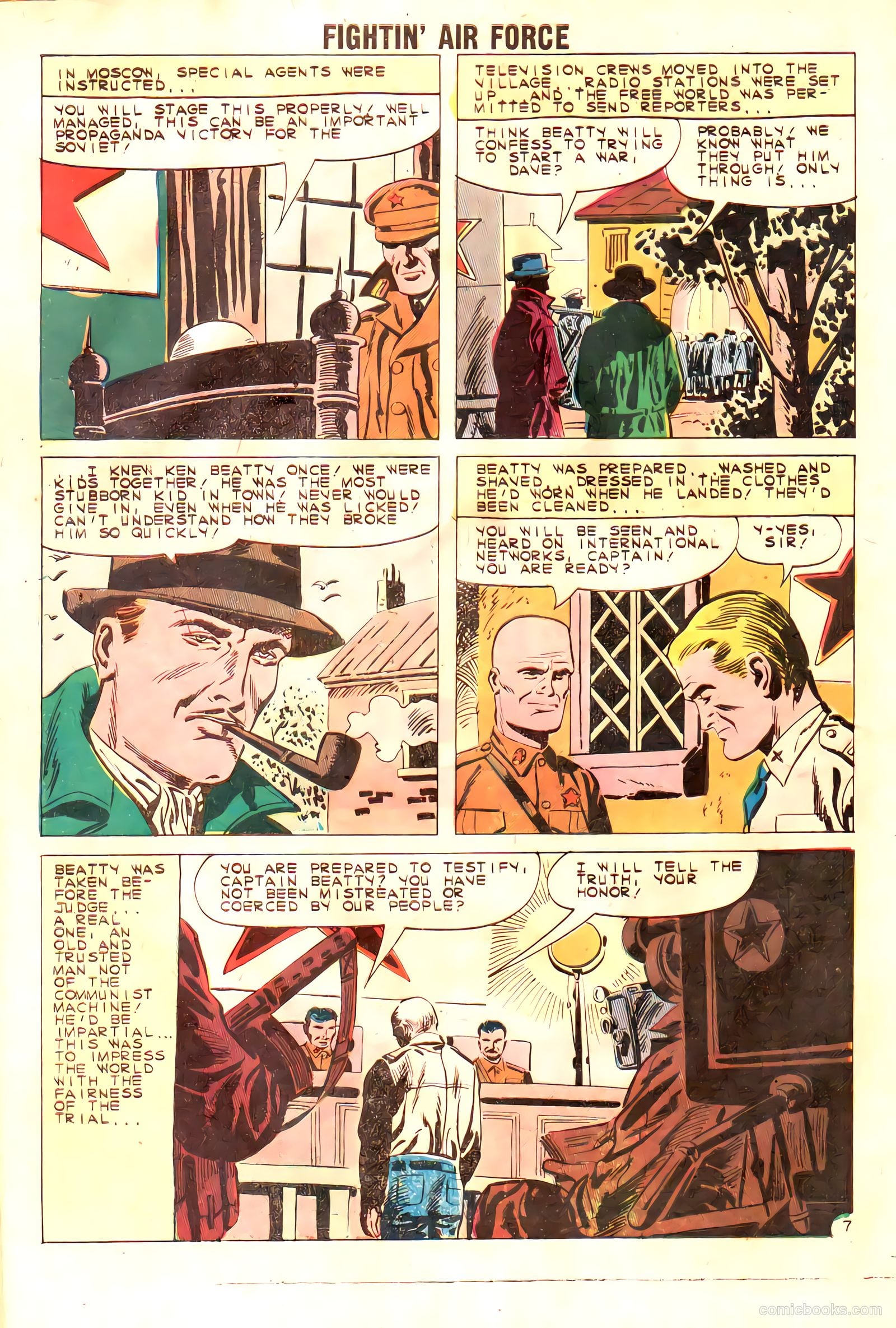 Fightin' Air Force #28 (1961) — page 32 of 36