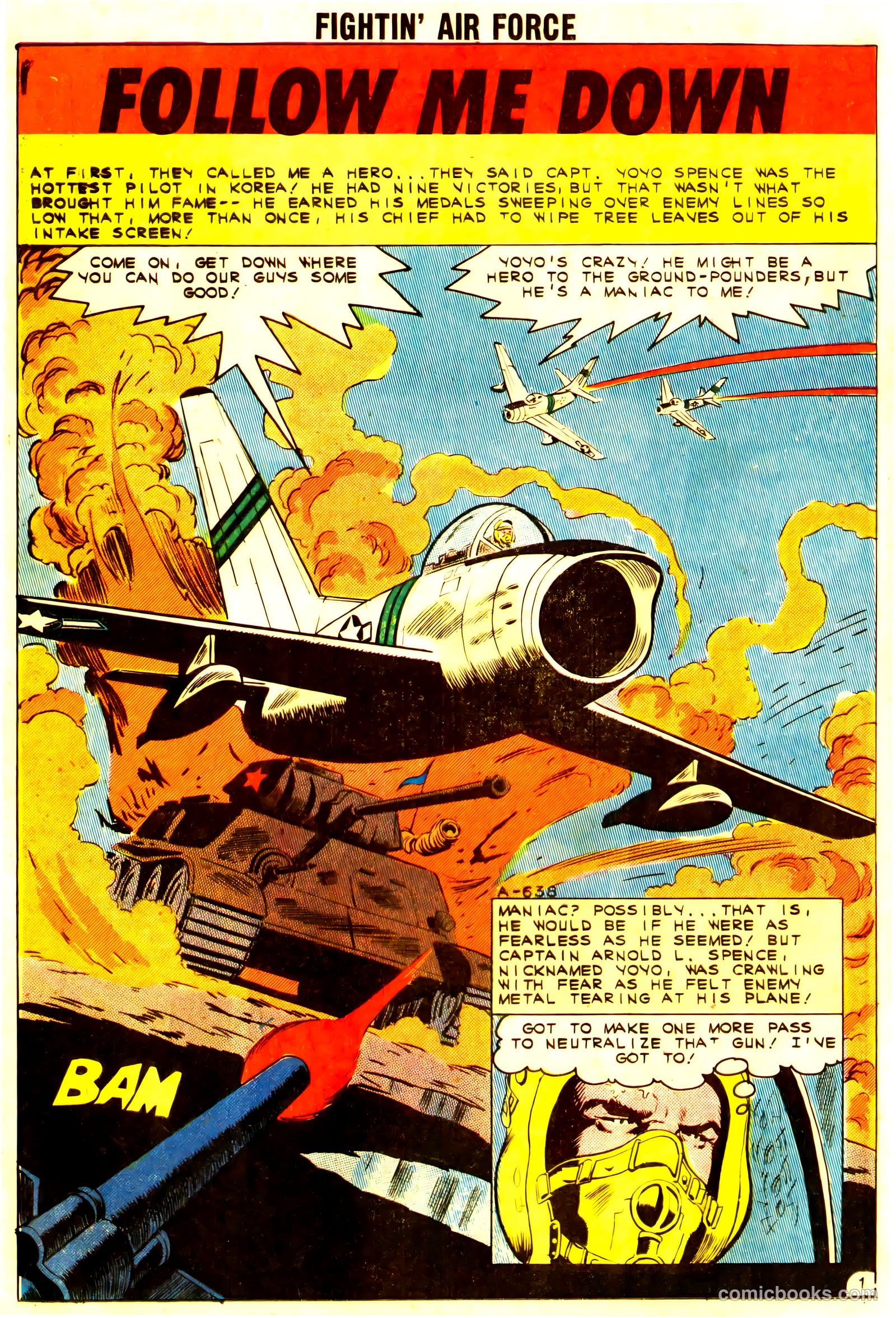 Fightin' Air Force #29 (1961) — page 12 of 36