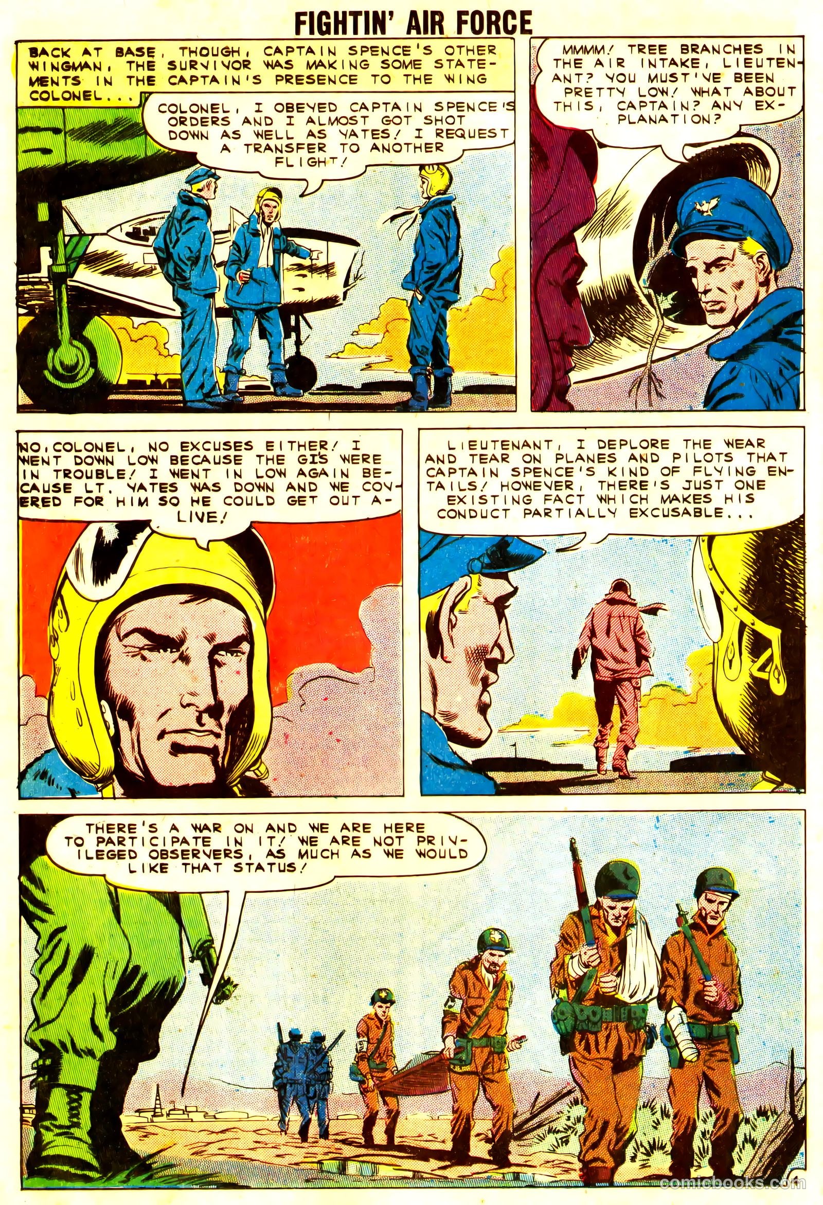 Fightin' Air Force #29 (1961) — page 16 of 36