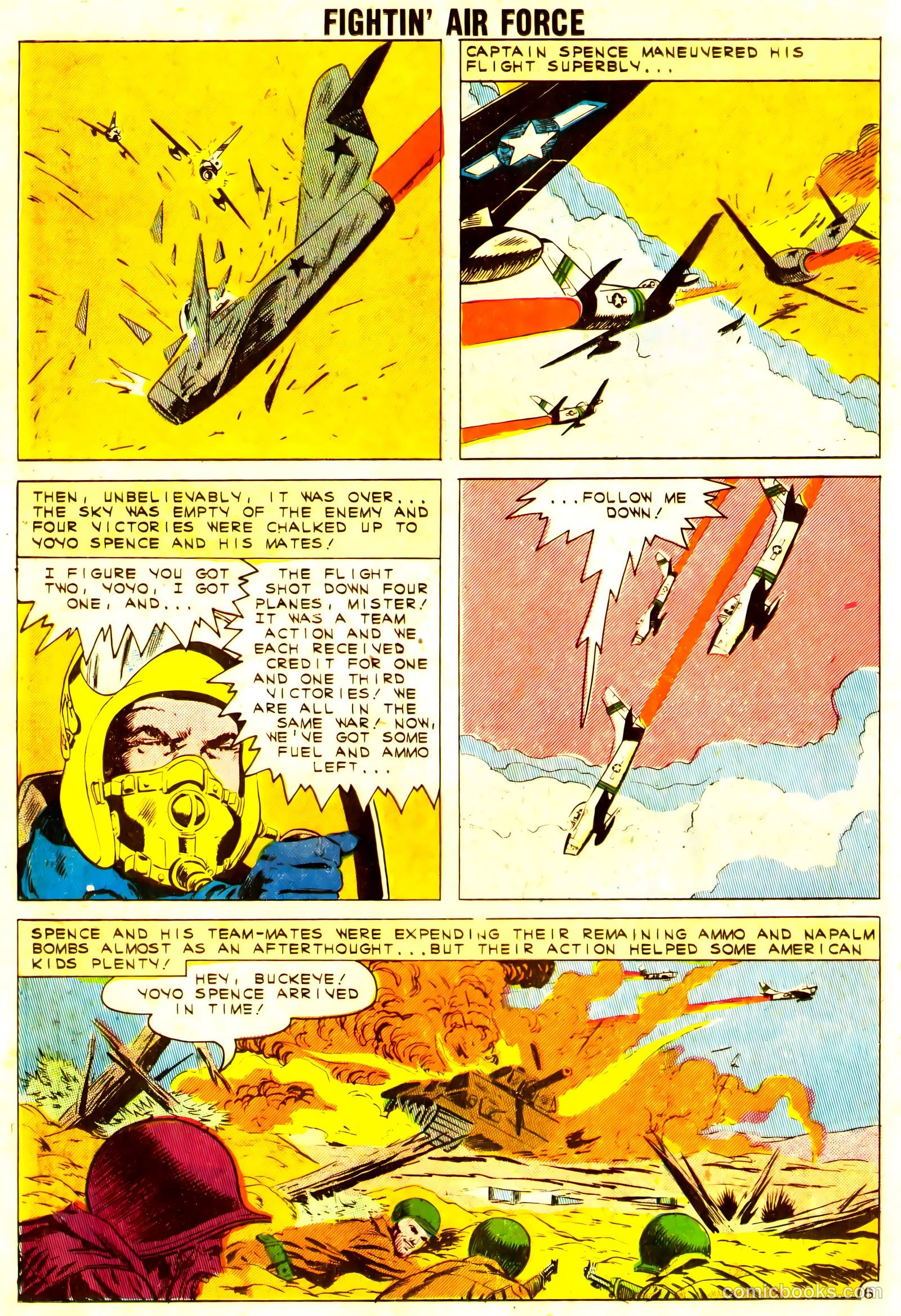 Fightin' Air Force #29 (1961) — page 18 of 36