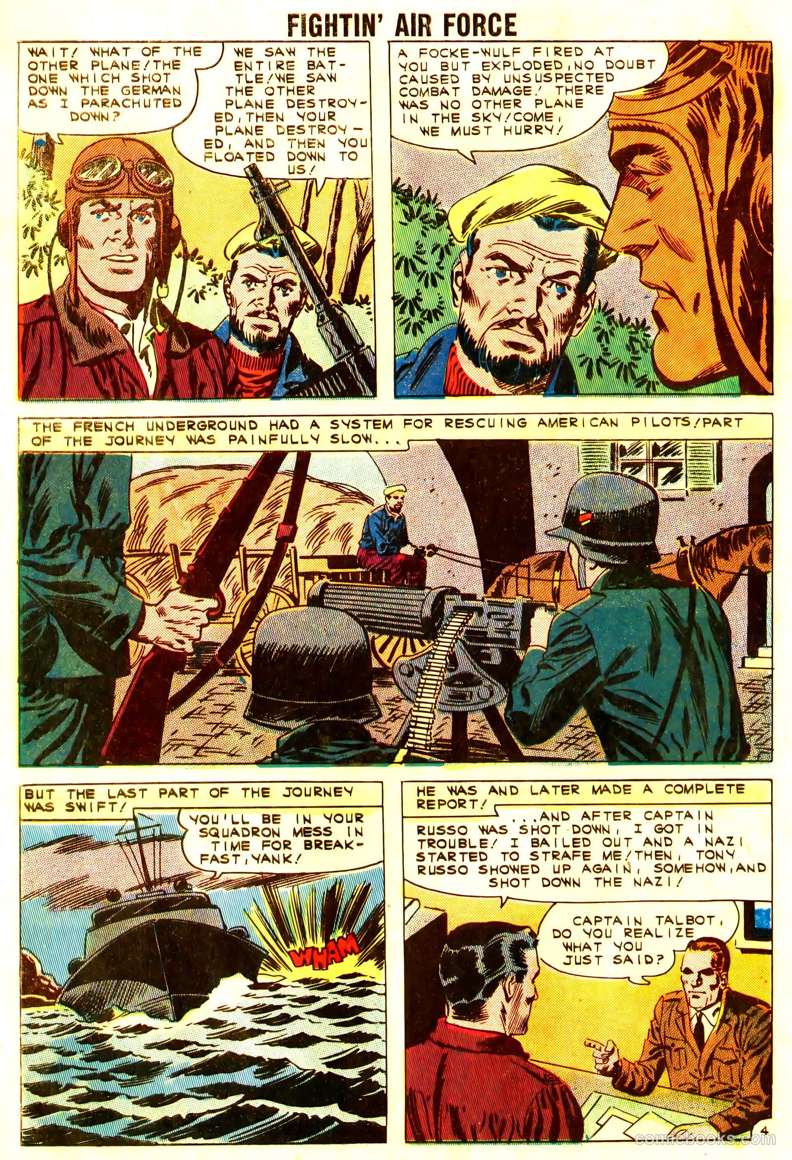 Fightin' Air Force #29 (1961) — page 28 of 36