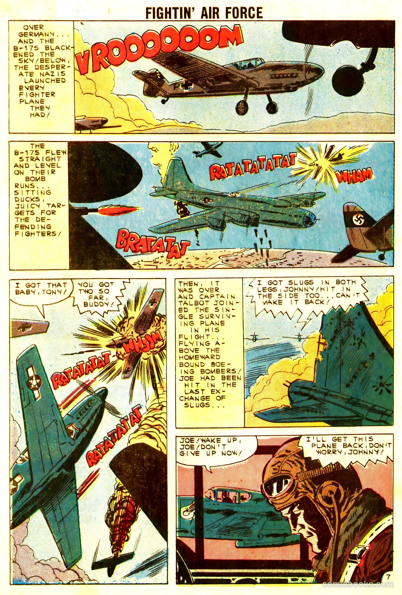 Fightin' Air Force #29 (1961) — page 32 of 36