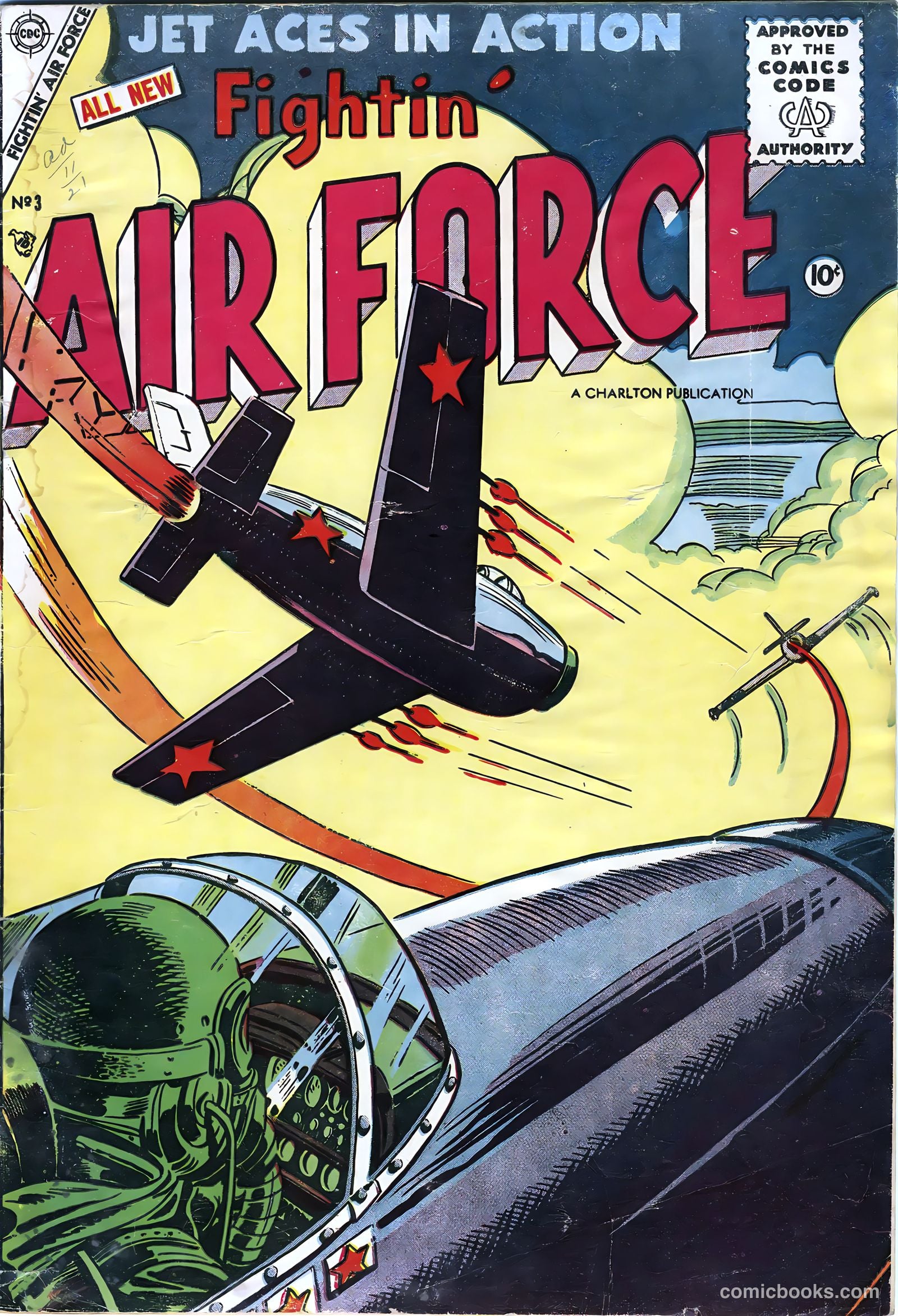 Fightin' Air Force #3 (1956) — page 1 of 36