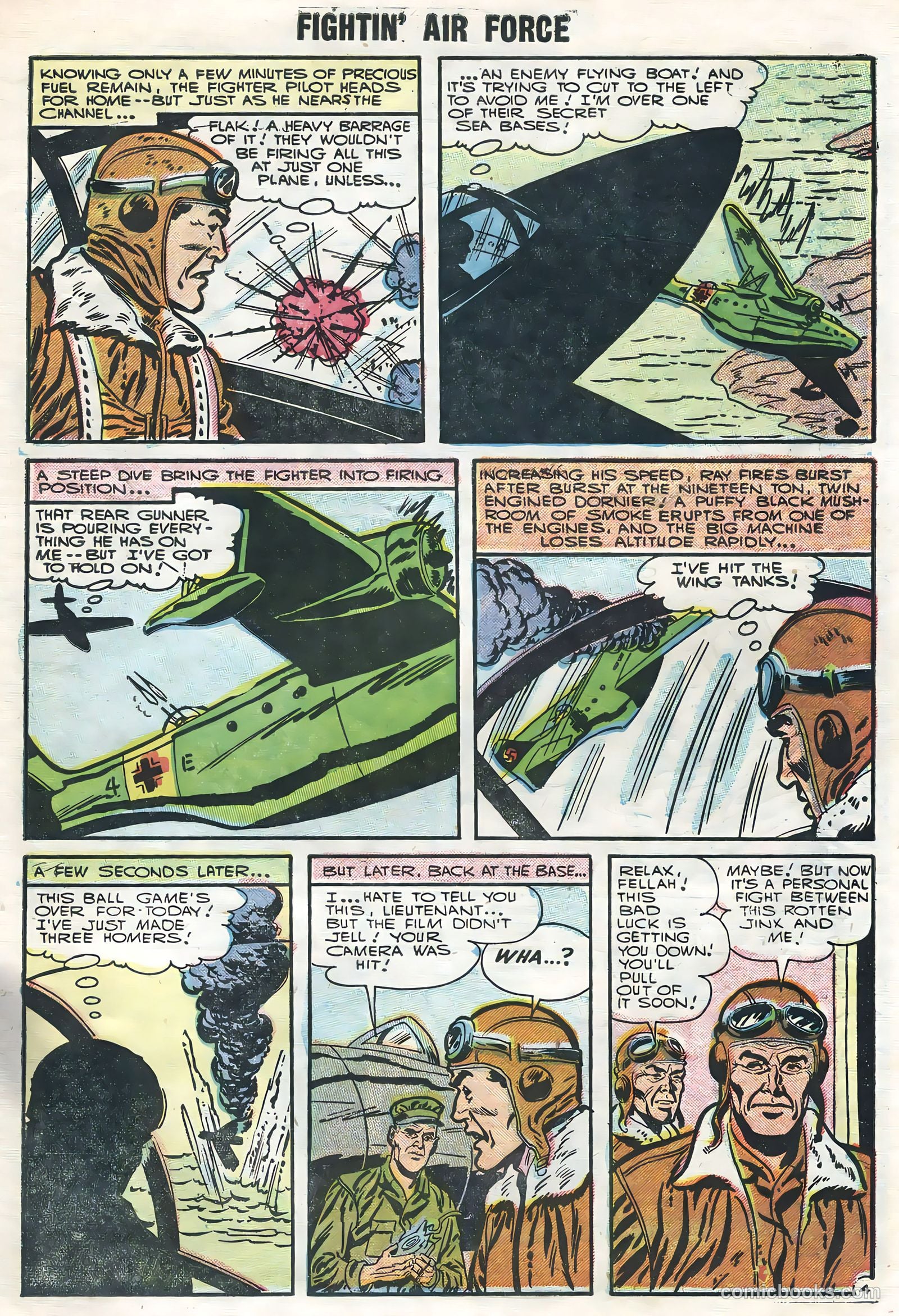 Fightin' Air Force #3 (1956) — page 7 of 36