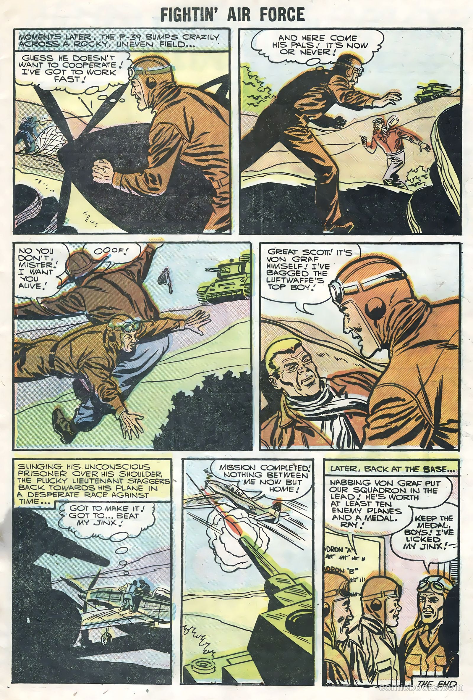 Fightin' Air Force #3 (1956) — page 9 of 36