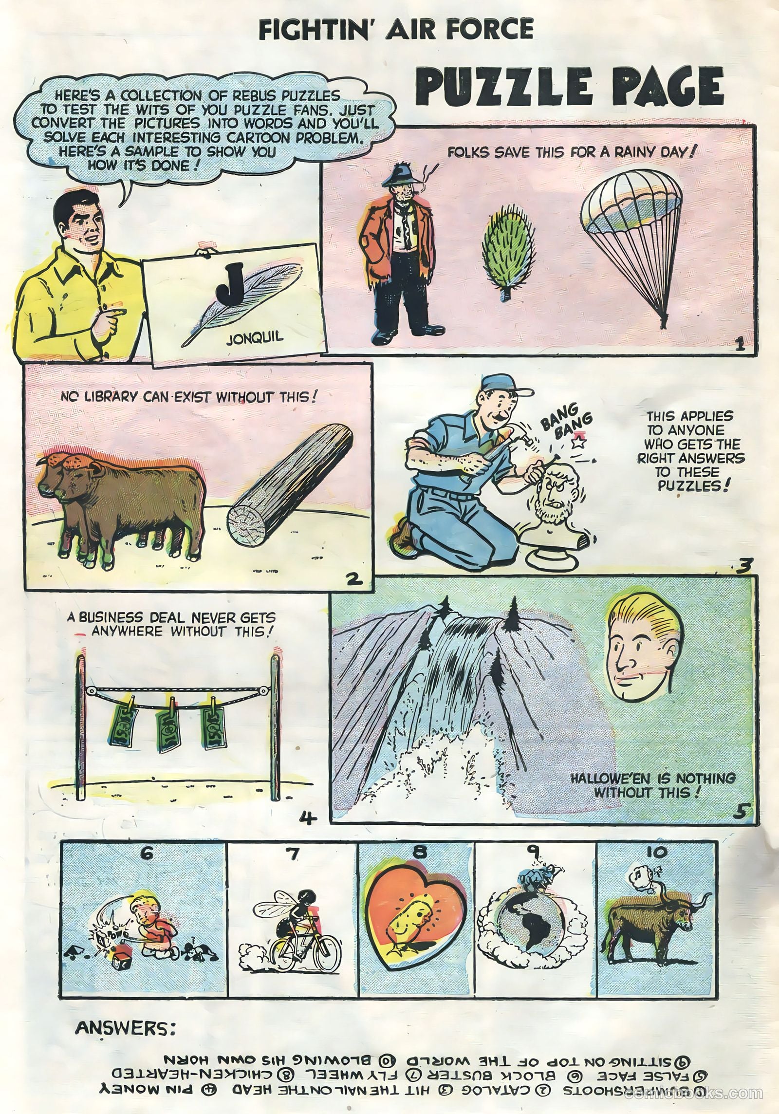 Fightin' Air Force #3 (1956) — page 10 of 36