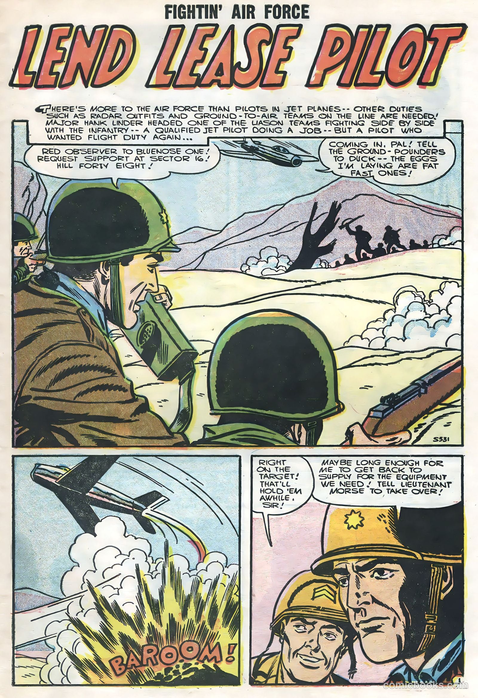 Fightin' Air Force #3 (1956) — page 11 of 36