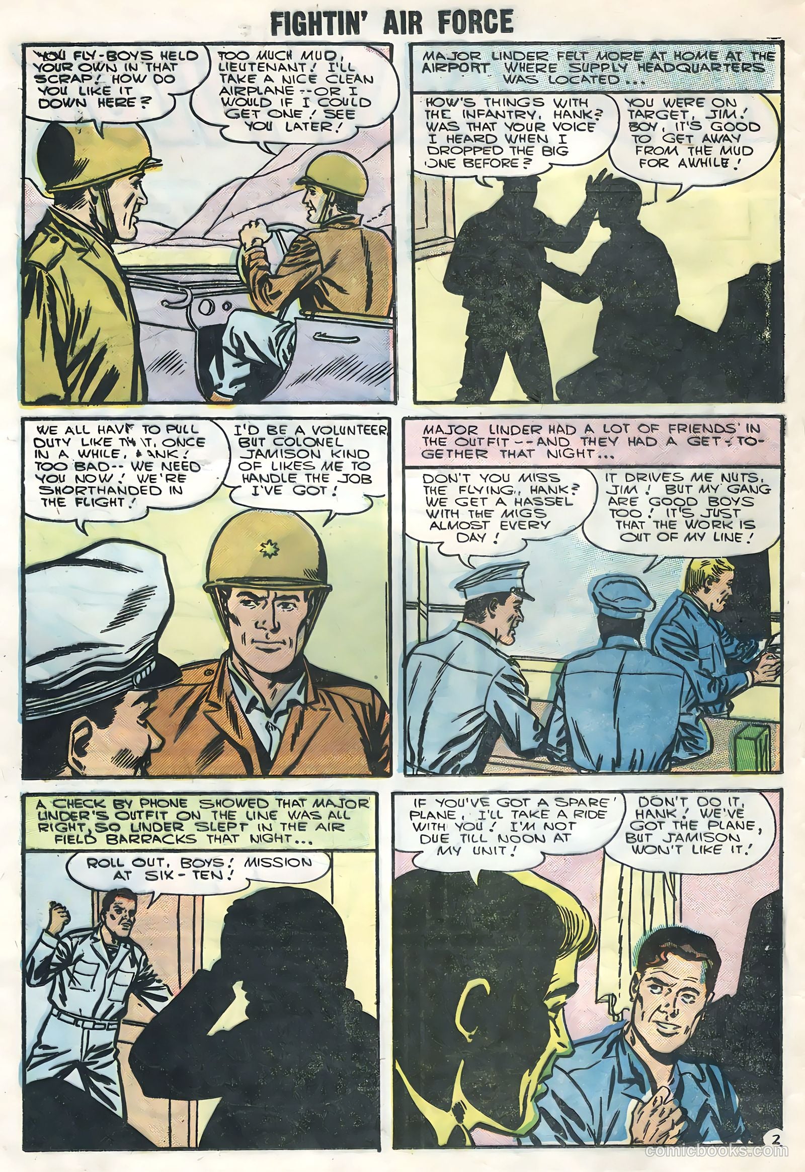 Fightin' Air Force #3 (1956) — page 12 of 36