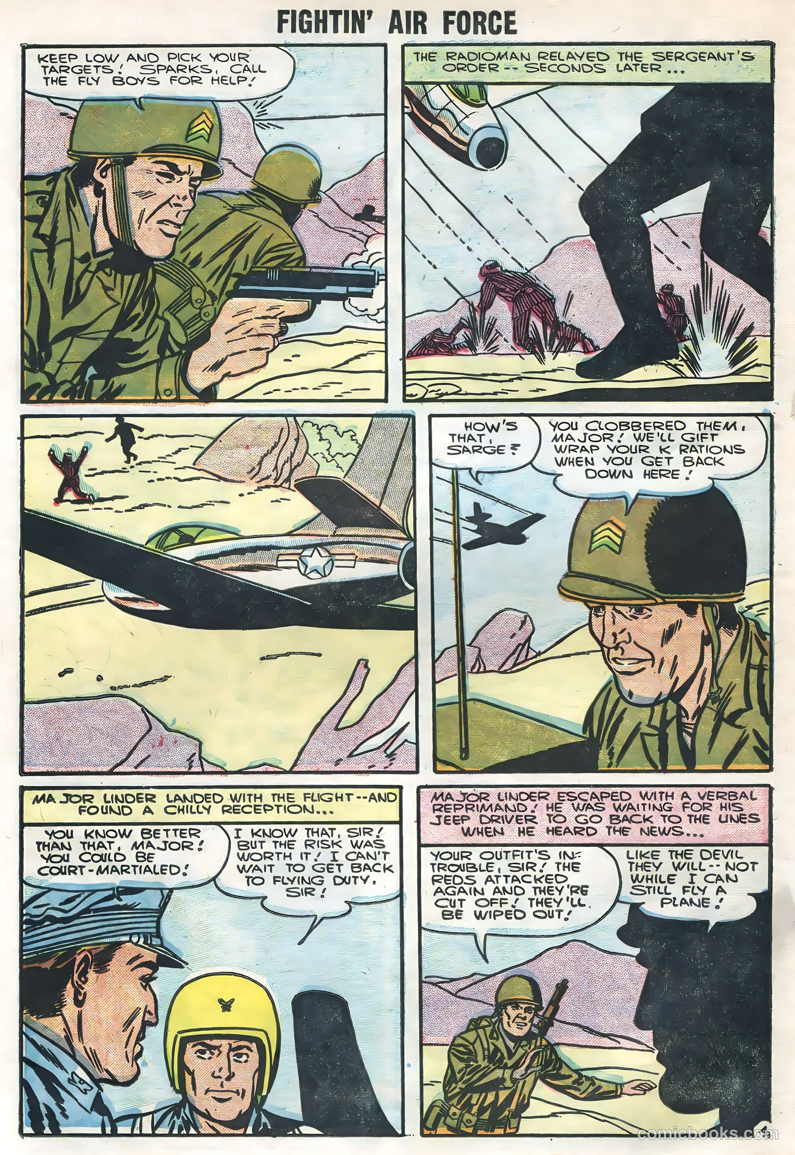 Fightin' Air Force #3 (1956) — page 14 of 36