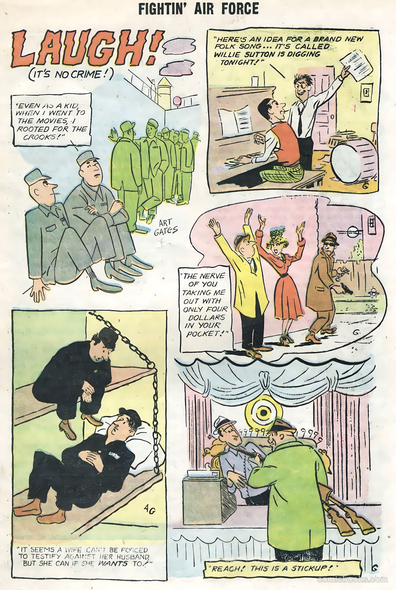 Fightin' Air Force #3 (1956) — page 17 of 36