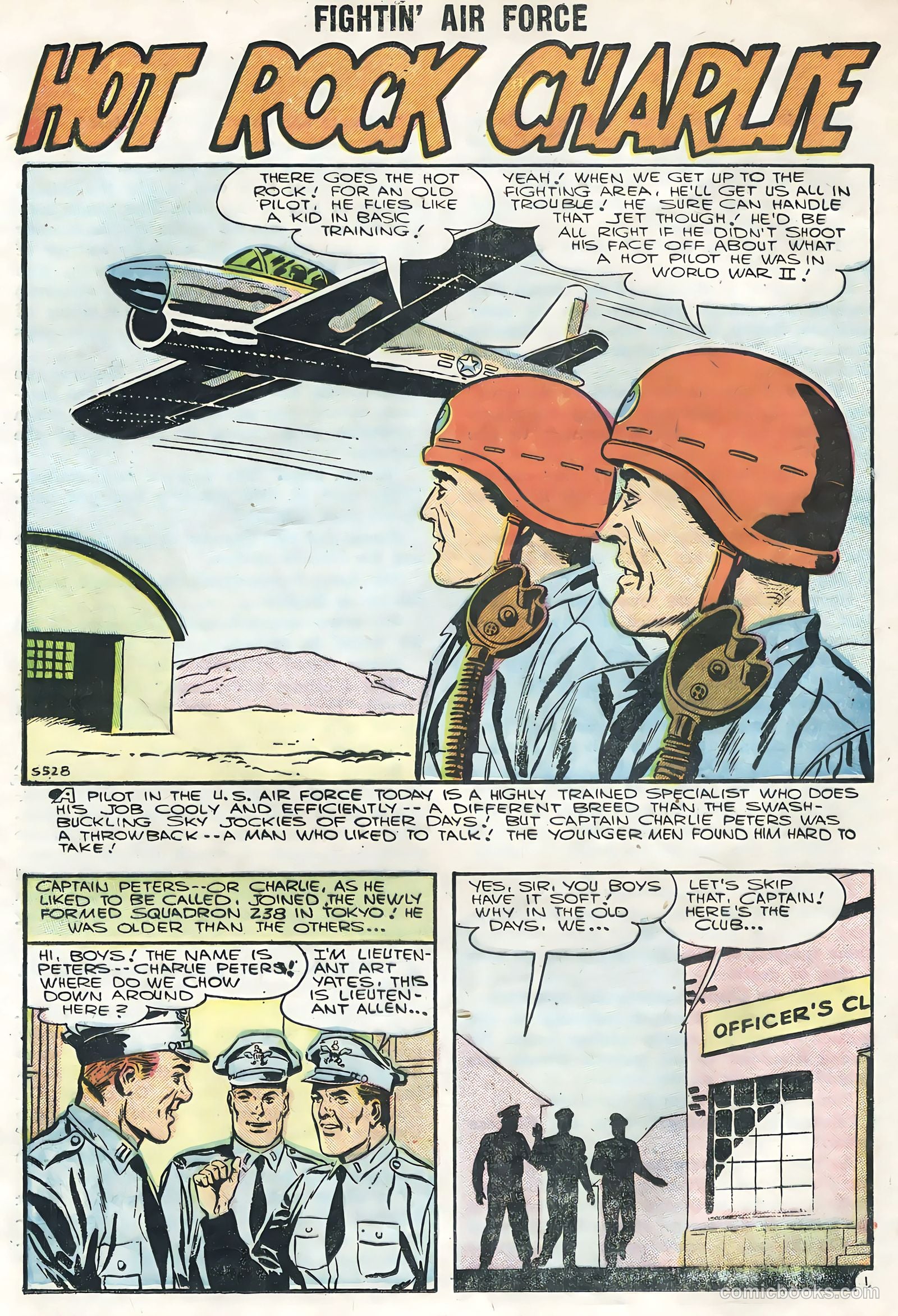 Fightin' Air Force #3 (1956) — page 20 of 36