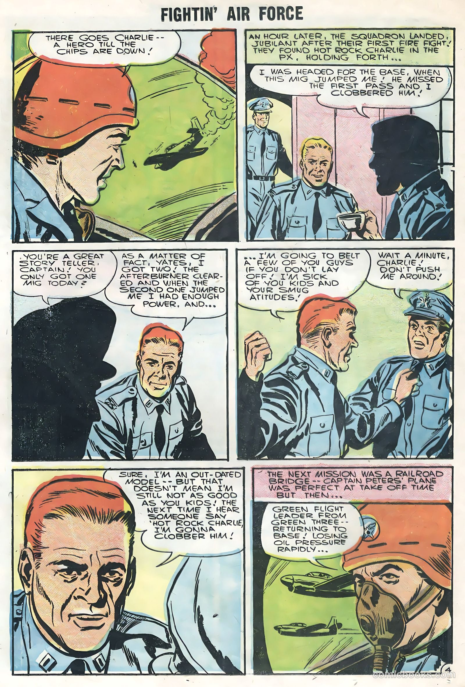 Fightin' Air Force #3 (1956) — page 24 of 36