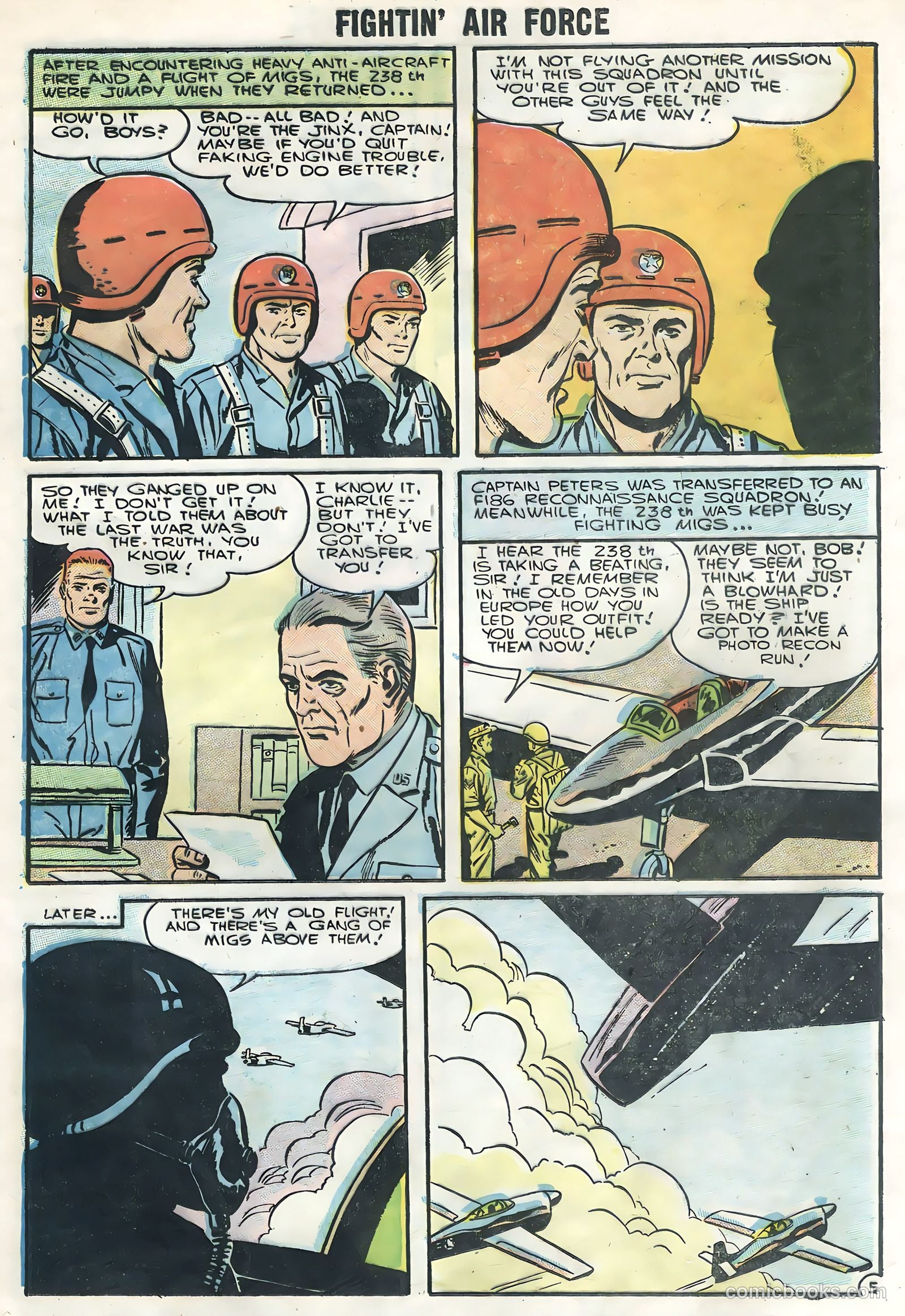 Fightin' Air Force #3 (1956) — page 25 of 36
