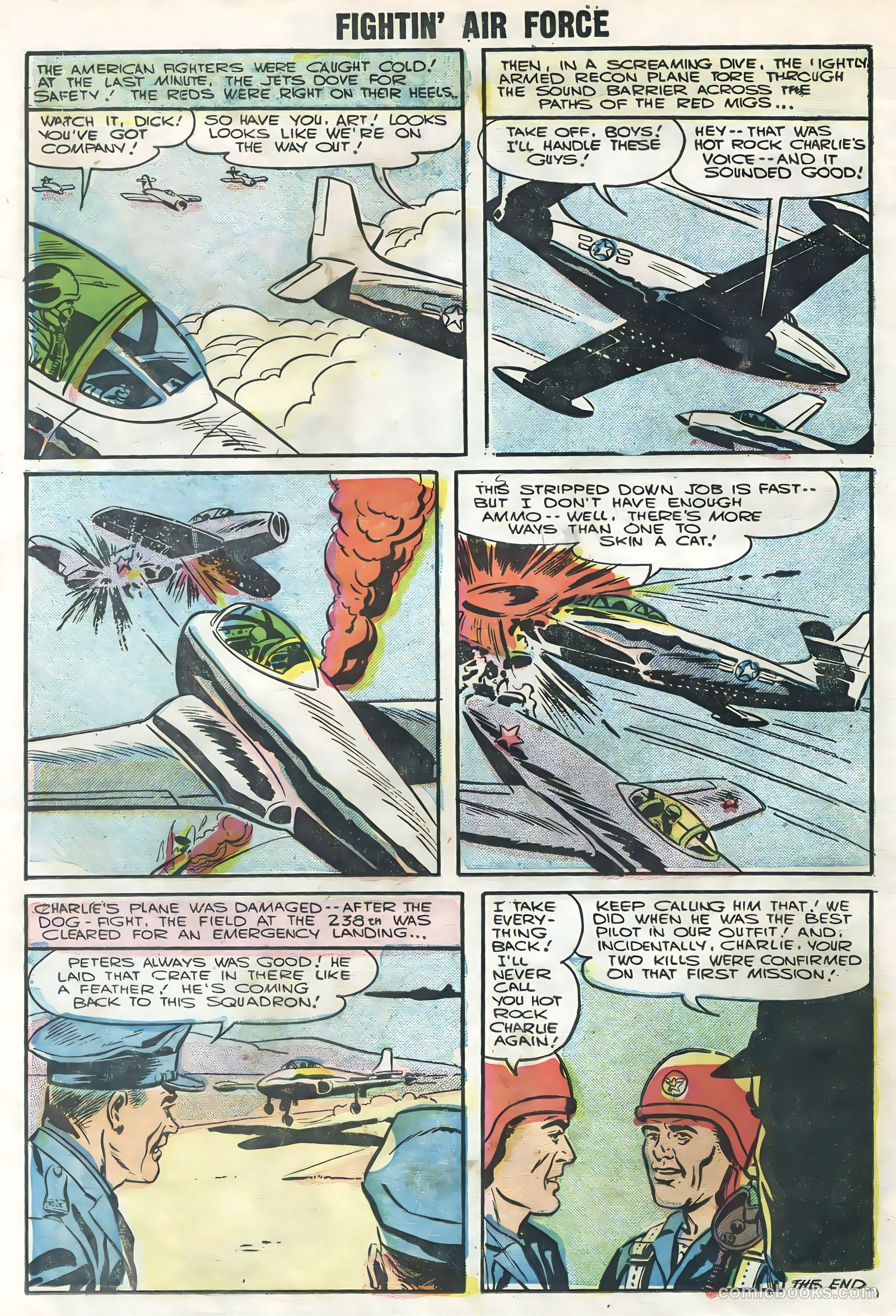 Fightin' Air Force #3 (1956) — page 26 of 36