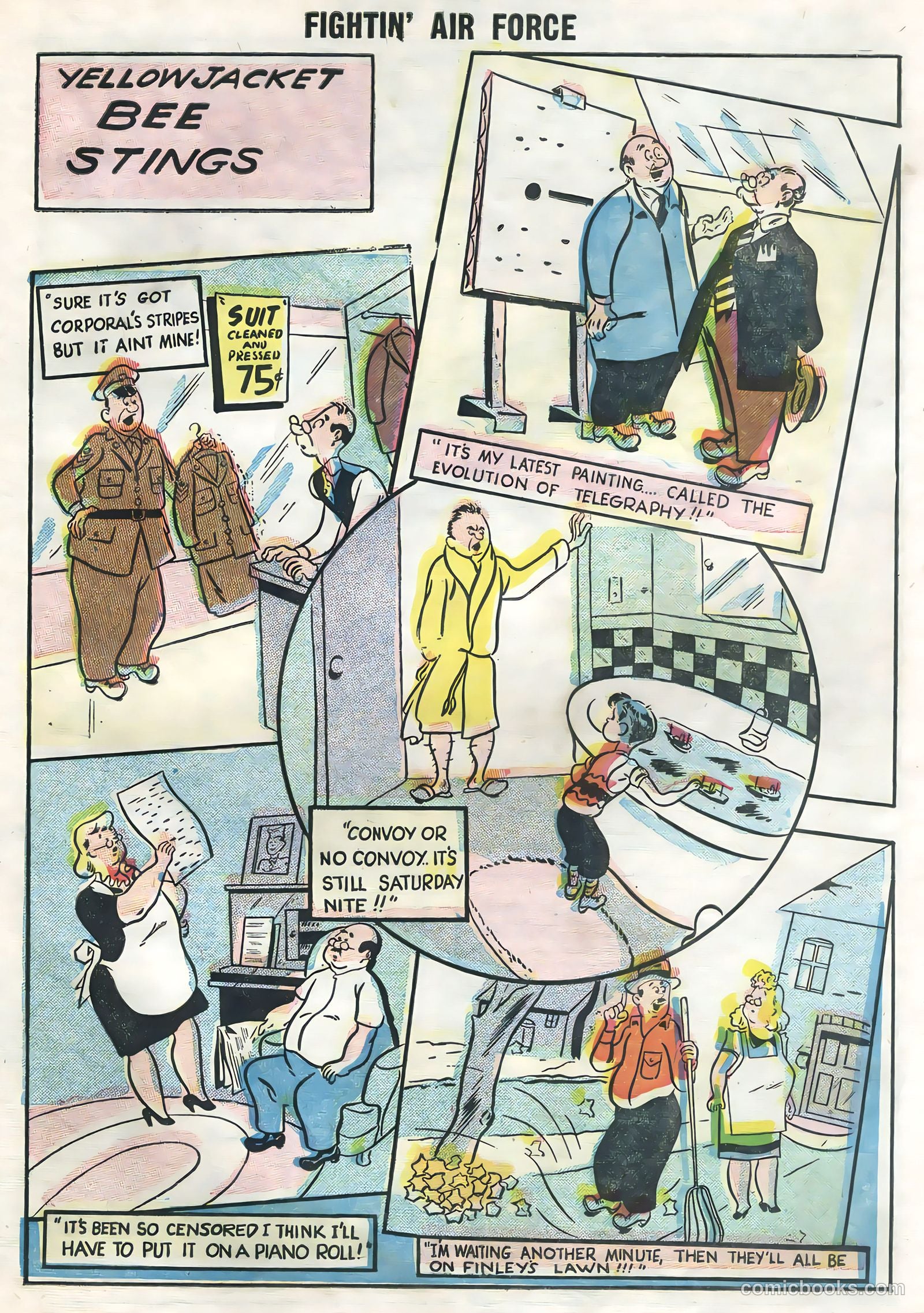 Fightin' Air Force #3 (1956) — page 27 of 36