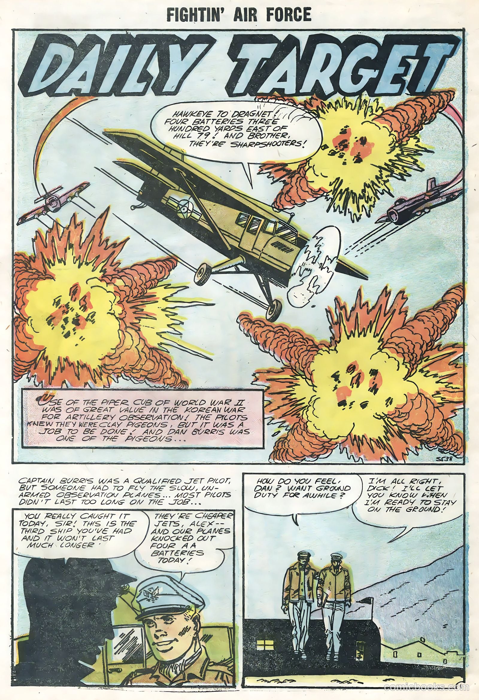 Fightin' Air Force #3 (1956) — page 28 of 36