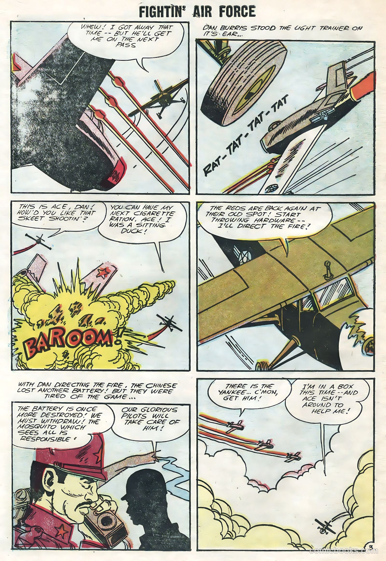Fightin' Air Force #3 (1956) — page 30 of 36