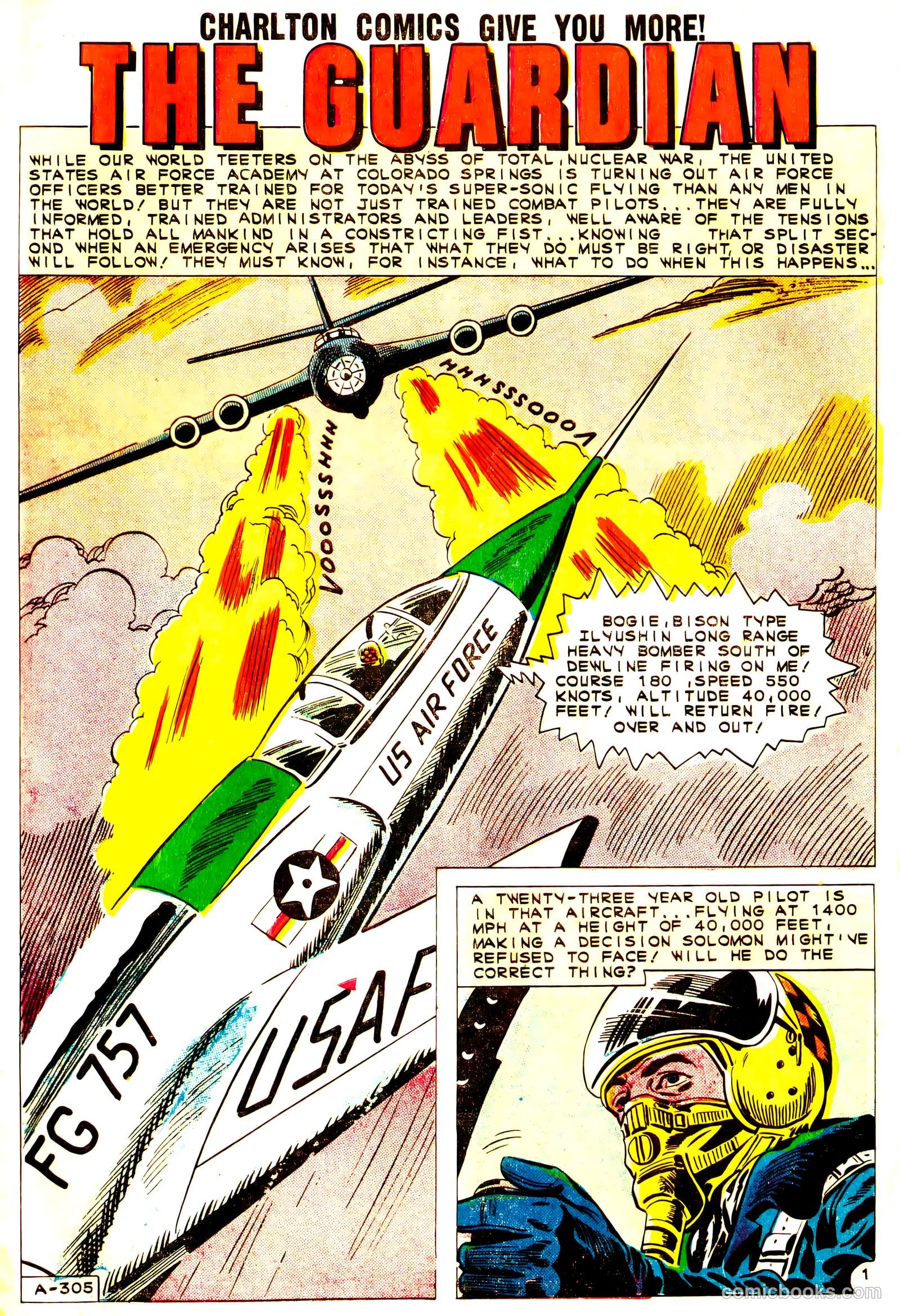 Fightin' Air Force #30 (1961) — page 3 of 36