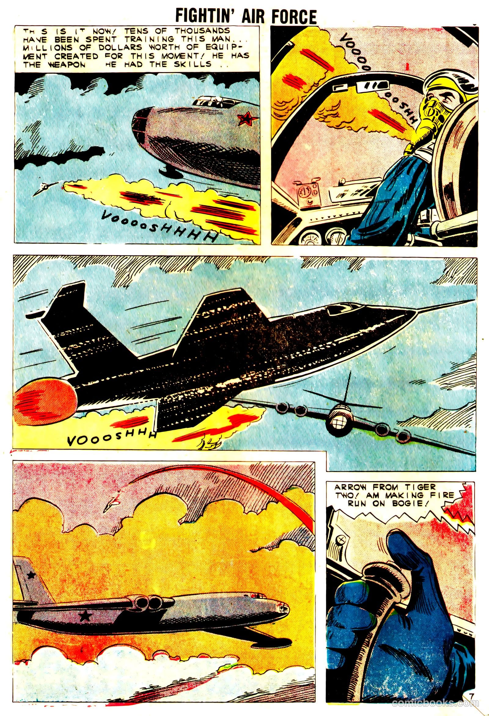 Fightin' Air Force #30 (1961) — page 10 of 36