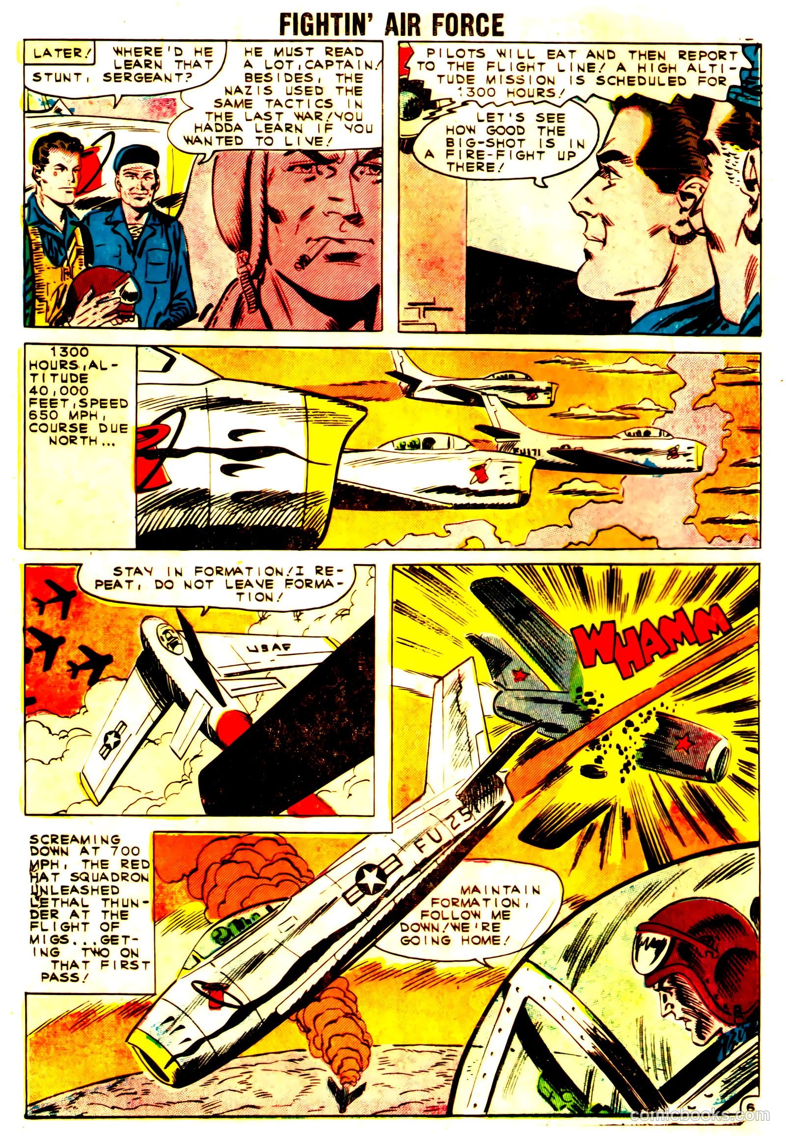 Fightin' Air Force #30 (1961) — page 18 of 36
