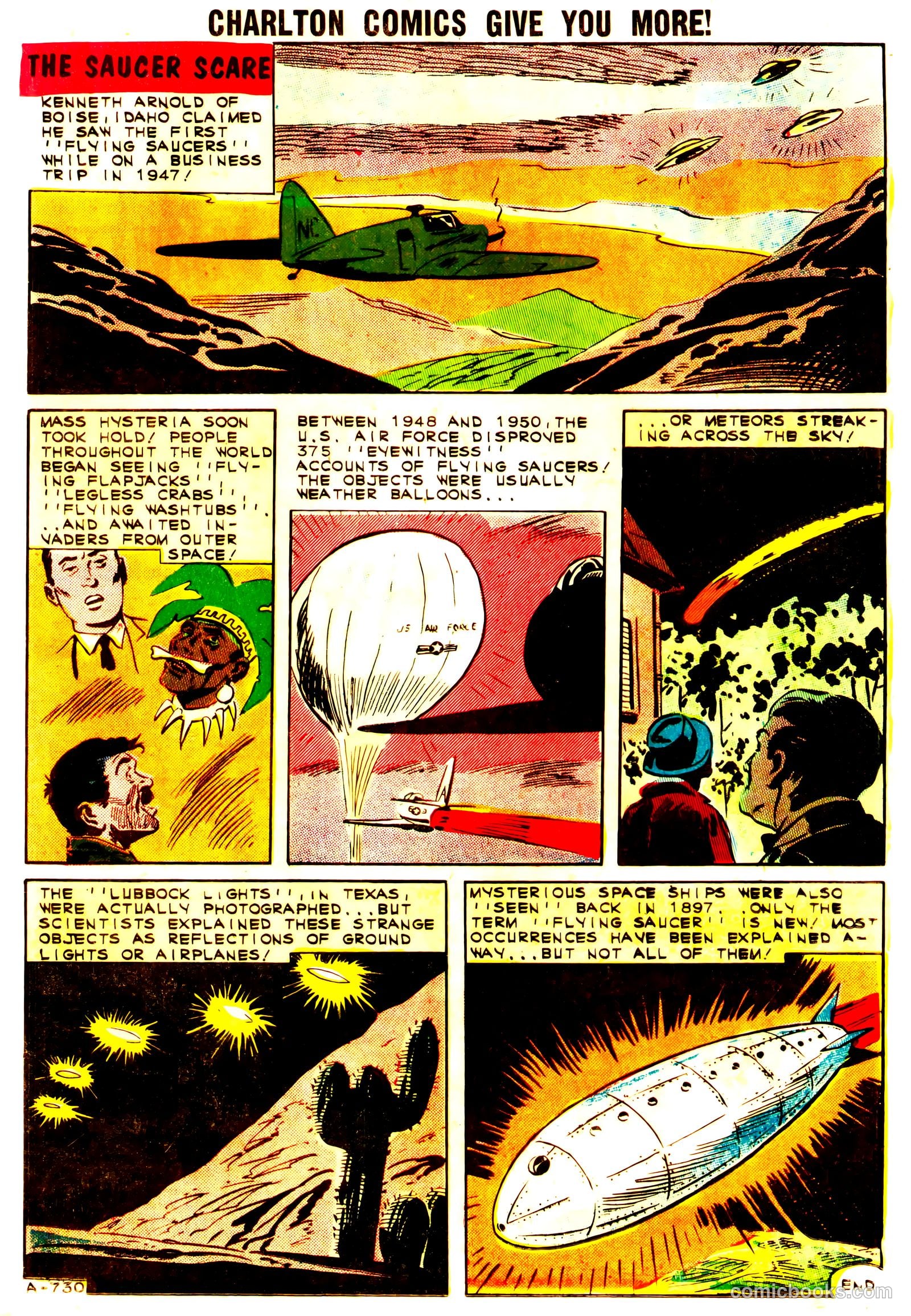 Fightin' Air Force #30 (1961) — page 21 of 36