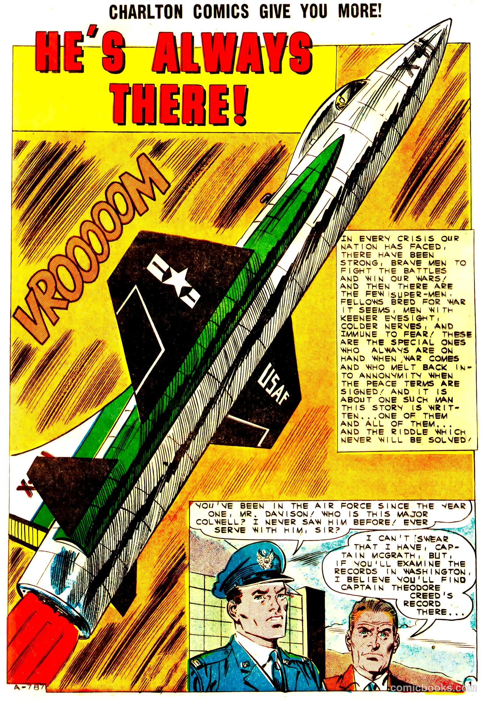 Fightin' Air Force #30 (1961) — page 25 of 36