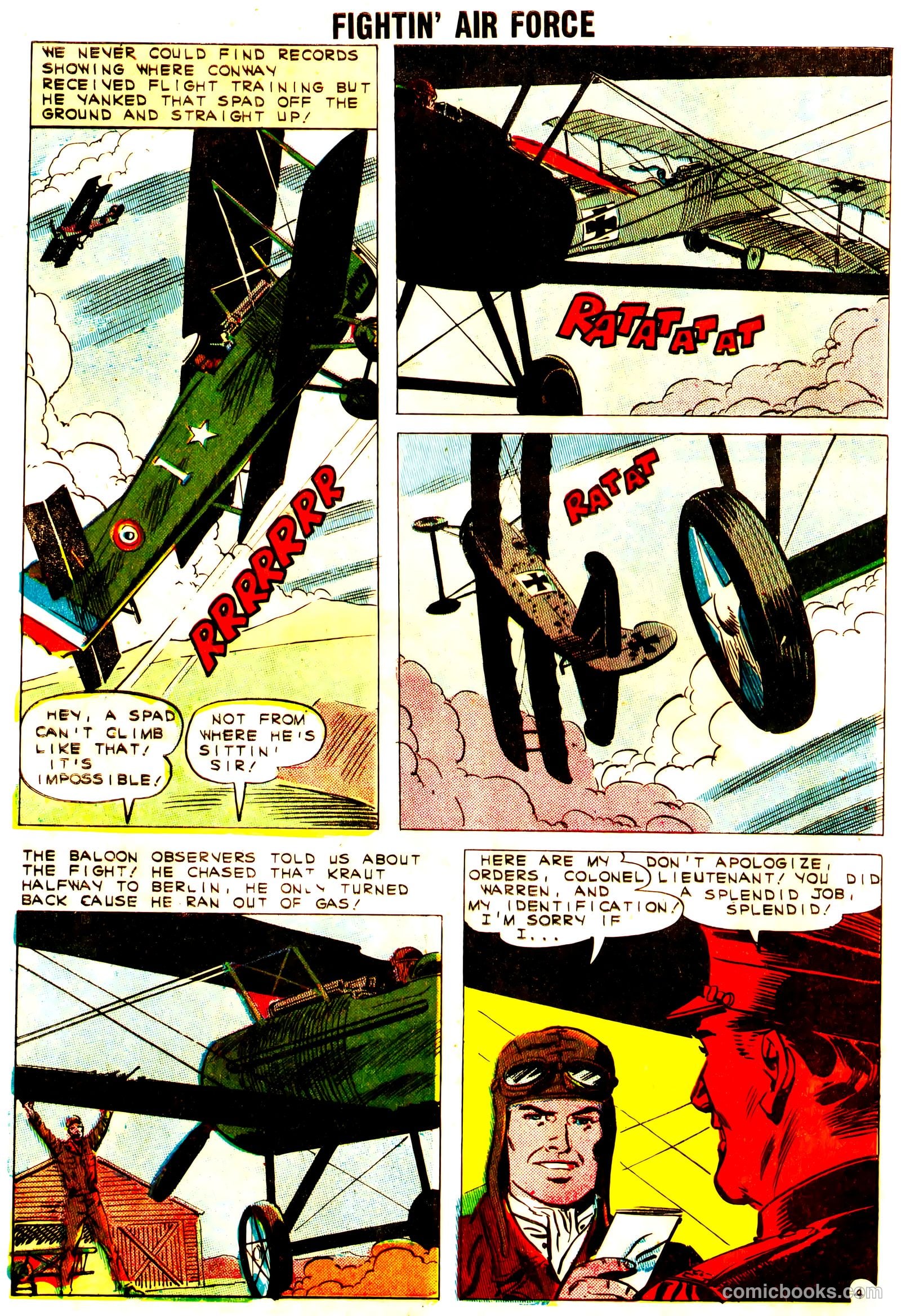 Fightin' Air Force #30 (1961) — page 28 of 36