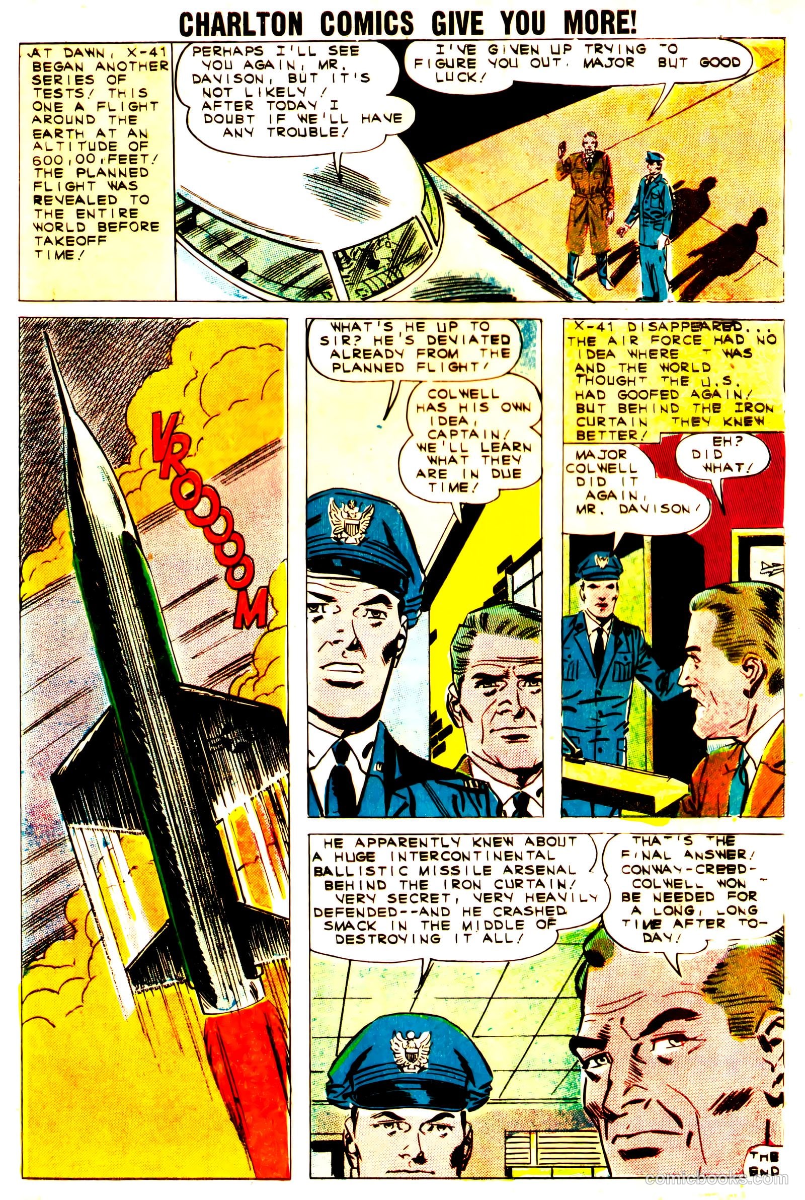 Fightin' Air Force #30 (1961) — page 33 of 36