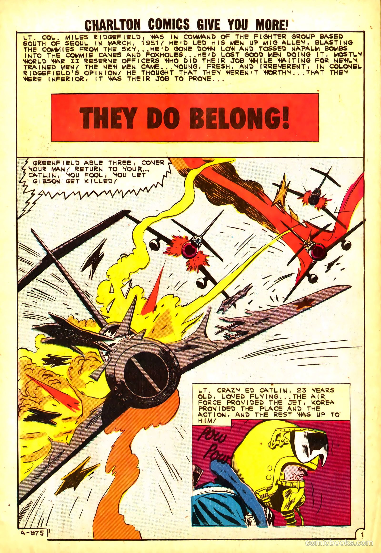 Fightin' Air Force #31 (1962) — page 3 of 36