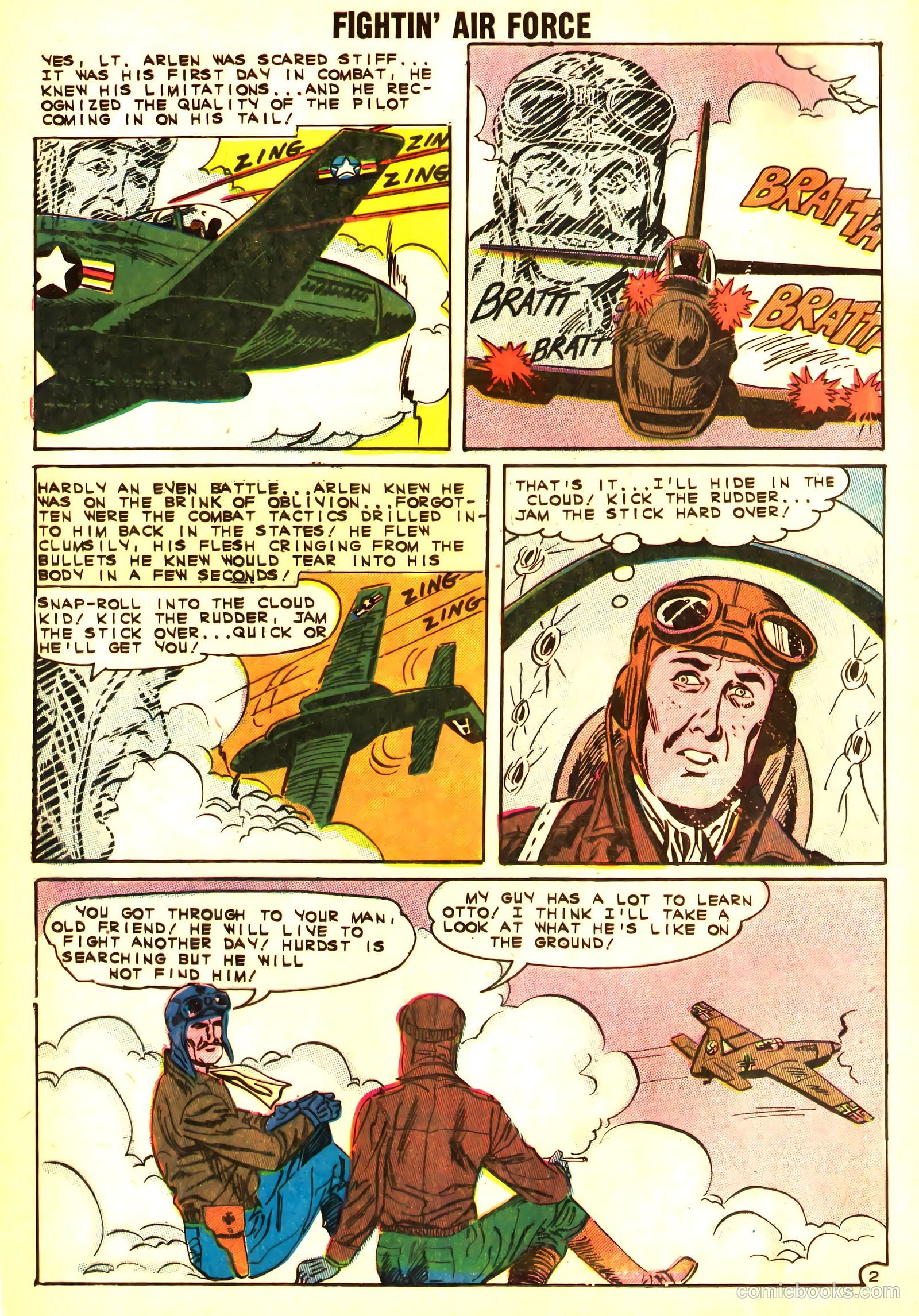 Fightin' Air Force #31 (1962) — page 12 of 36