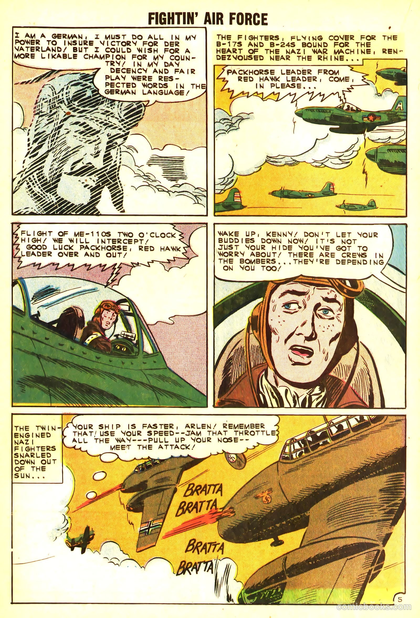 Fightin' Air Force #31 (1962) — page 16 of 36