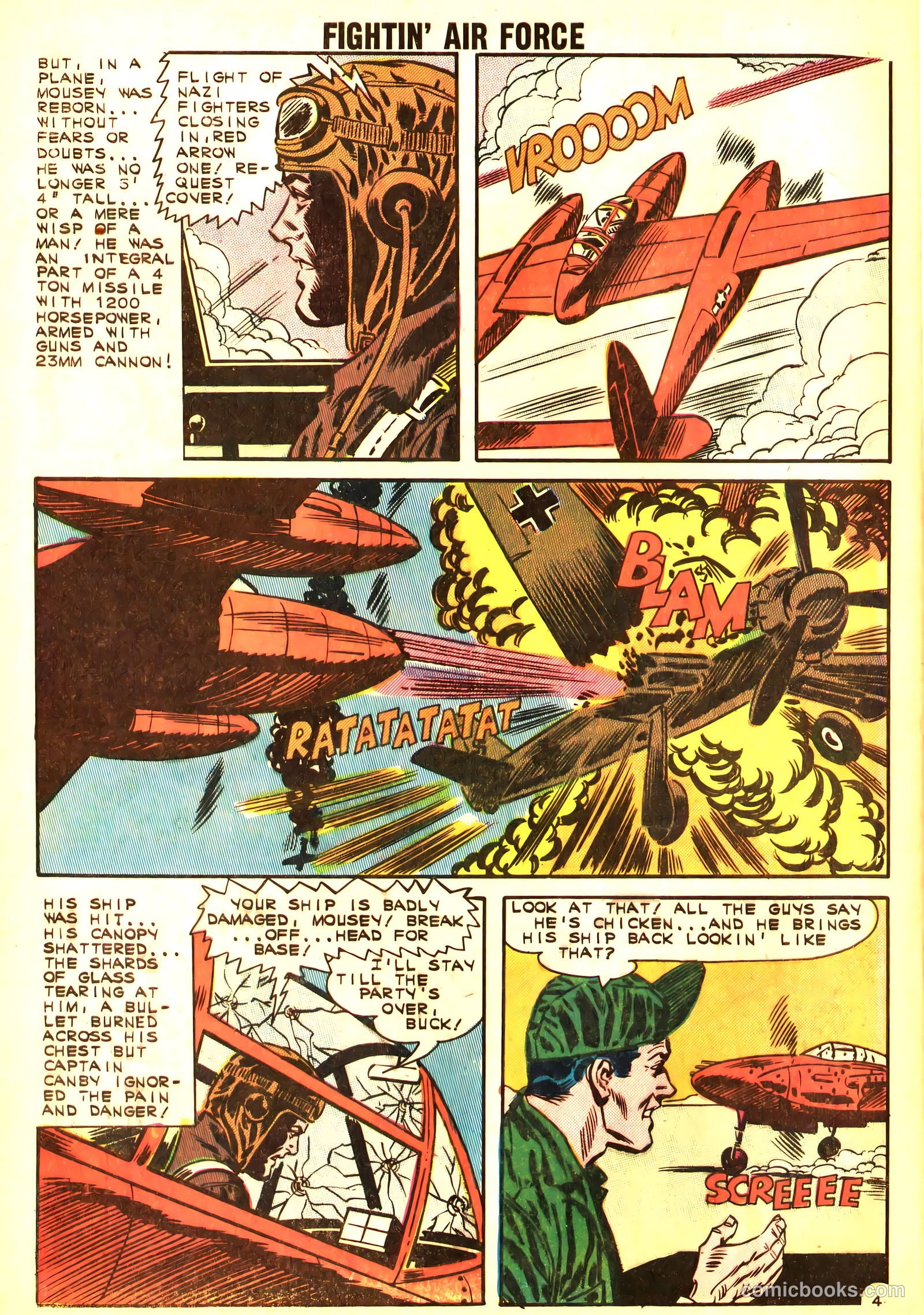 Fightin' Air Force #31 (1962) — page 28 of 36
