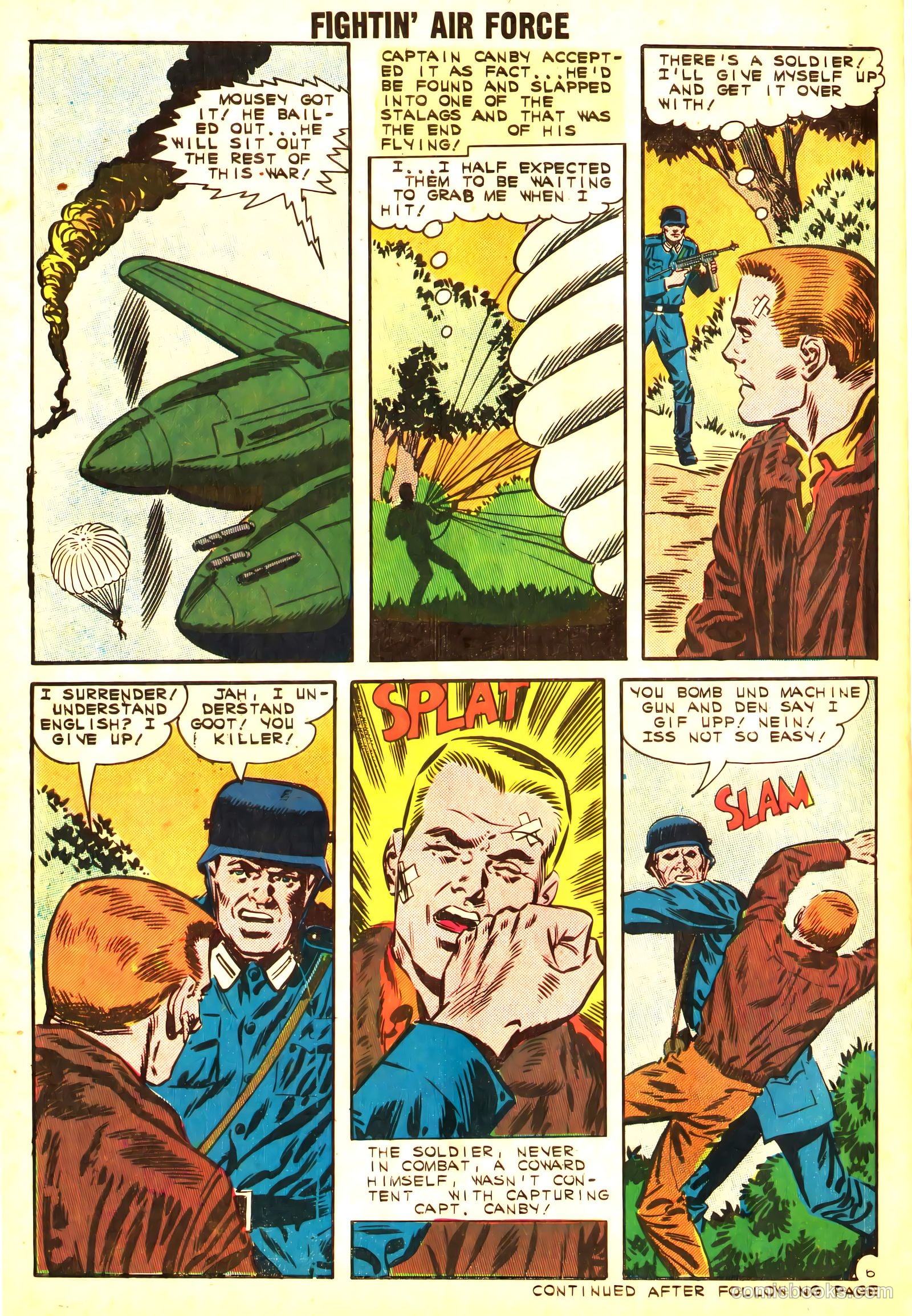 Fightin' Air Force #31 (1962) — page 30 of 36