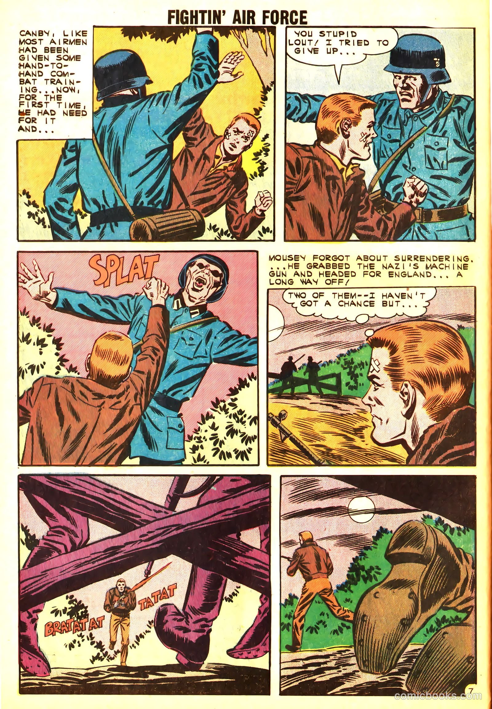 Fightin' Air Force #31 (1962) — page 32 of 36