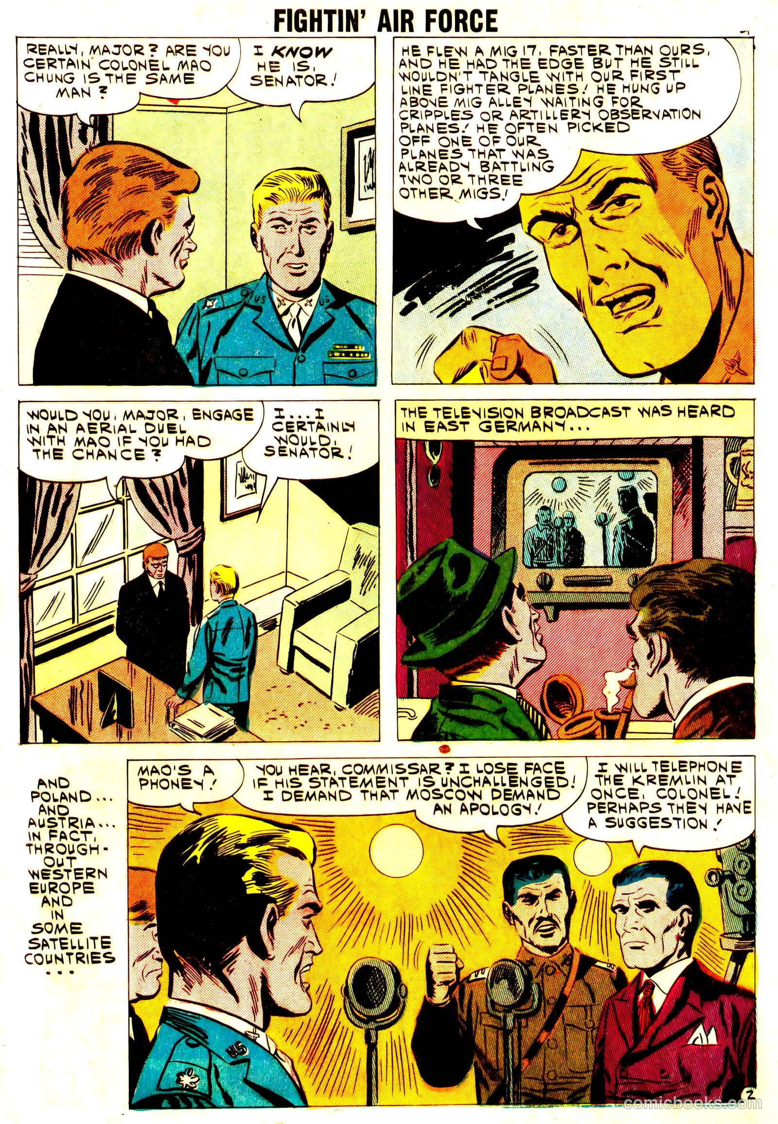 Fightin' Air Force #32 (1962) — page 4 of 36