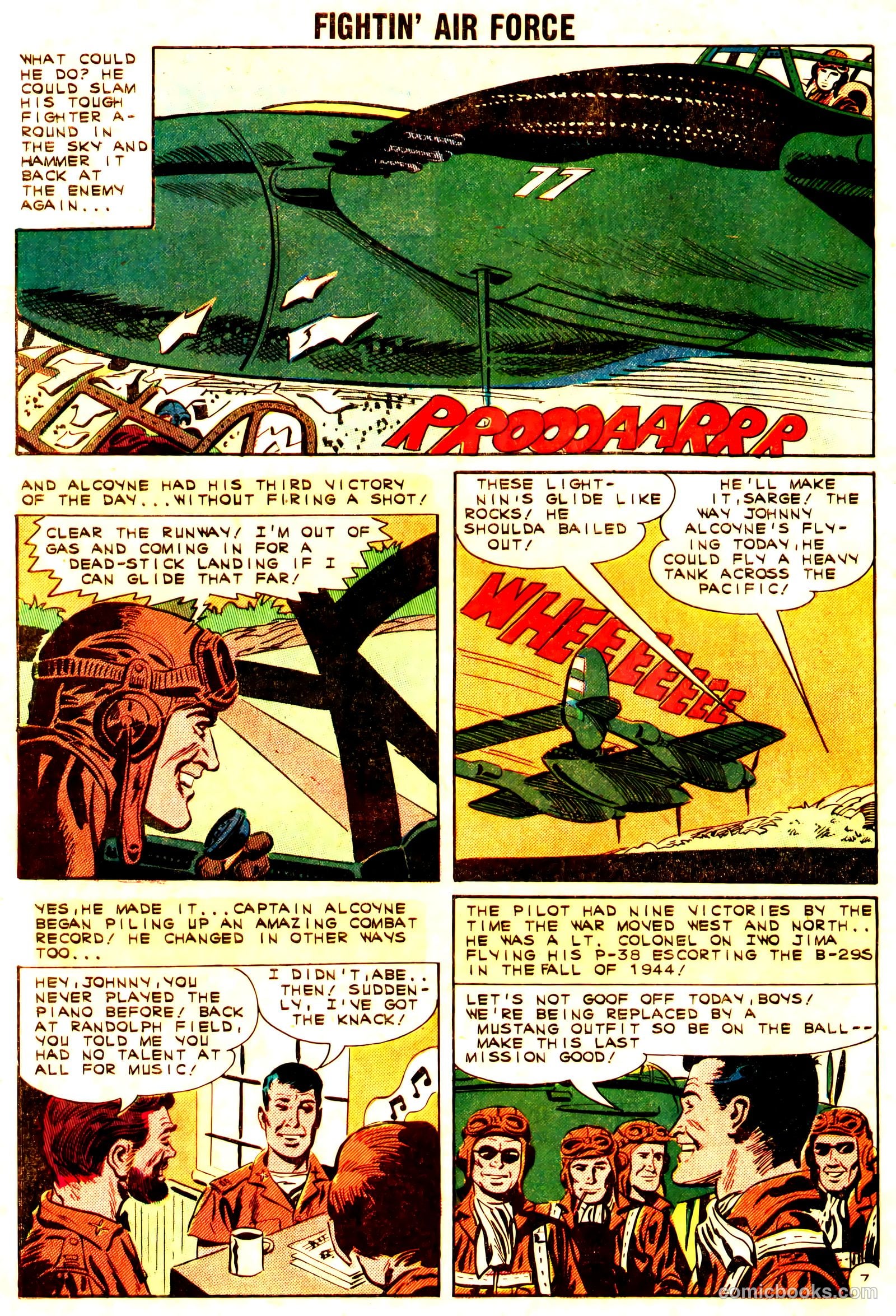 Fightin' Air Force #32 (1962) — page 32 of 36