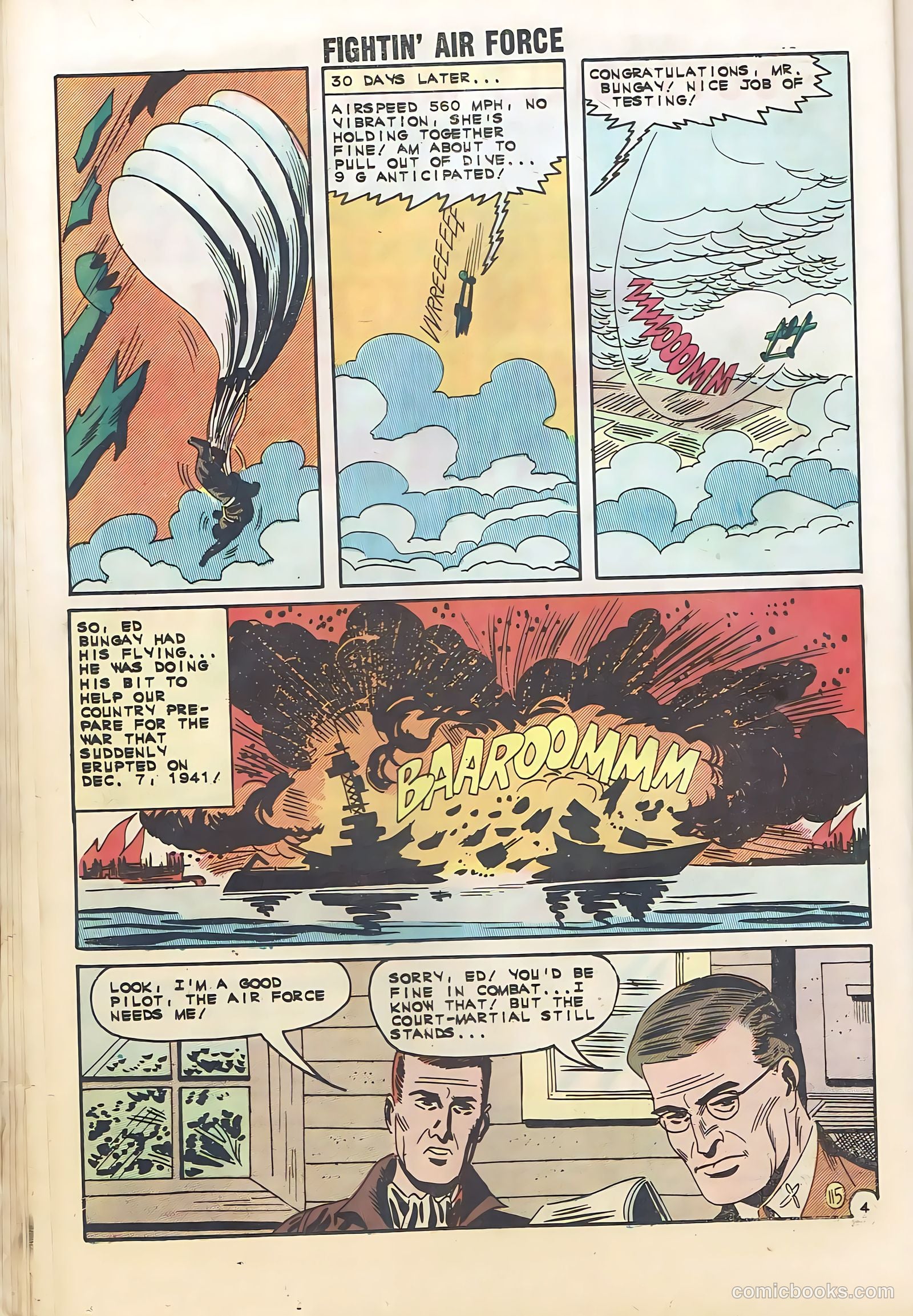 Fightin' Air Force #33 (1962) — page 16 of 36