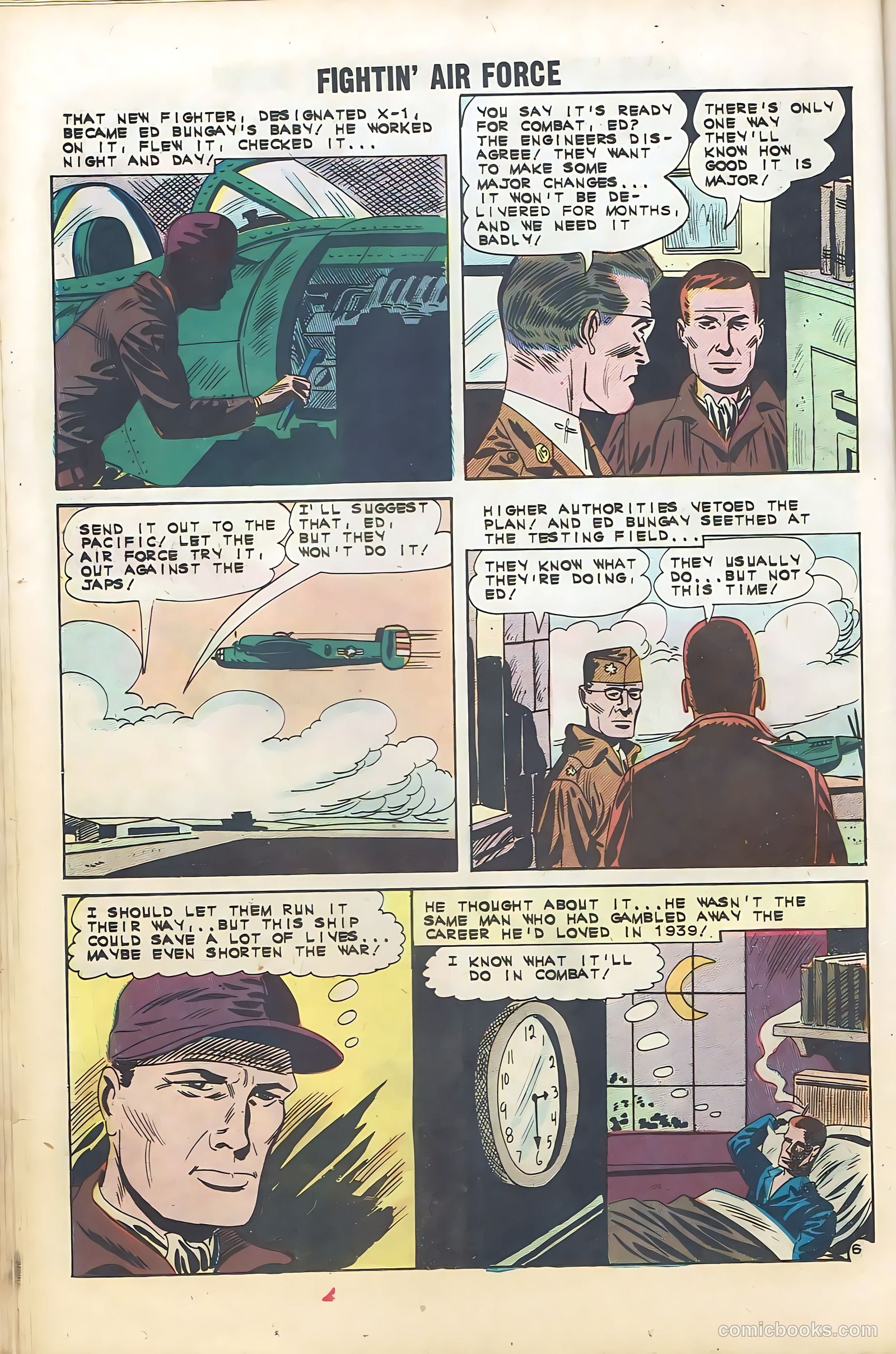 Fightin' Air Force #33 (1962) — page 18 of 36