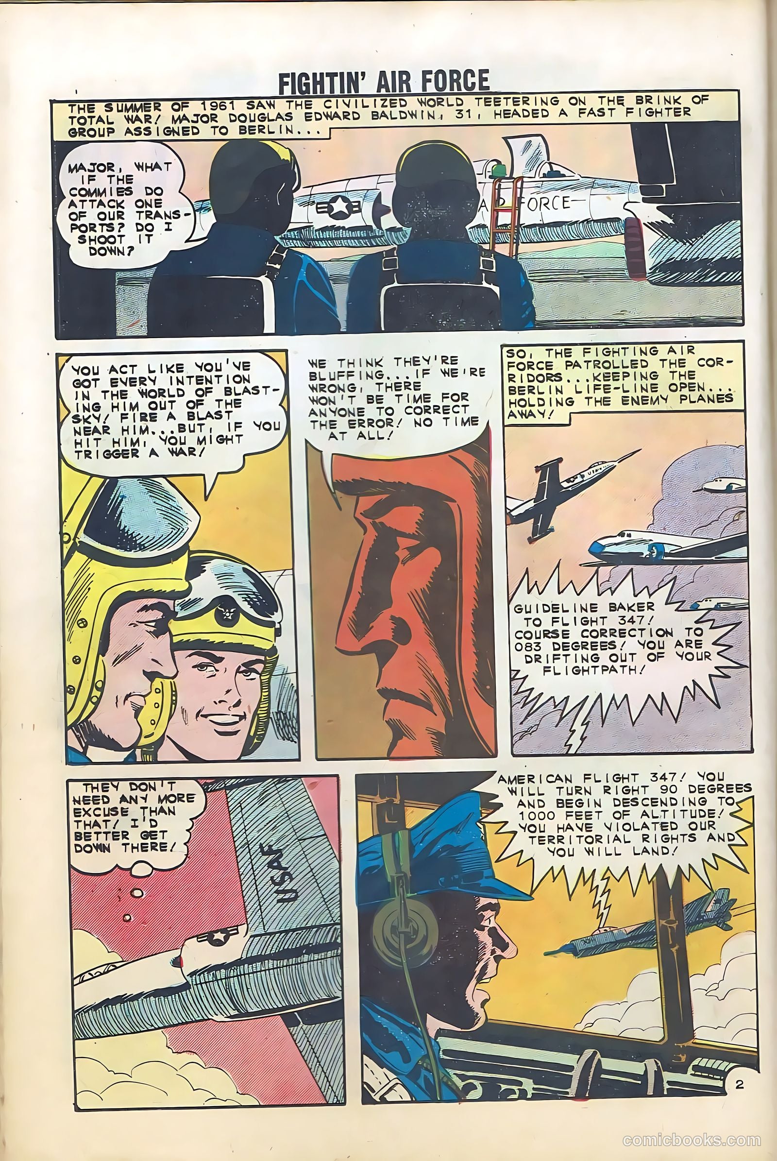 Fightin' Air Force #33 (1962) — page 26 of 36