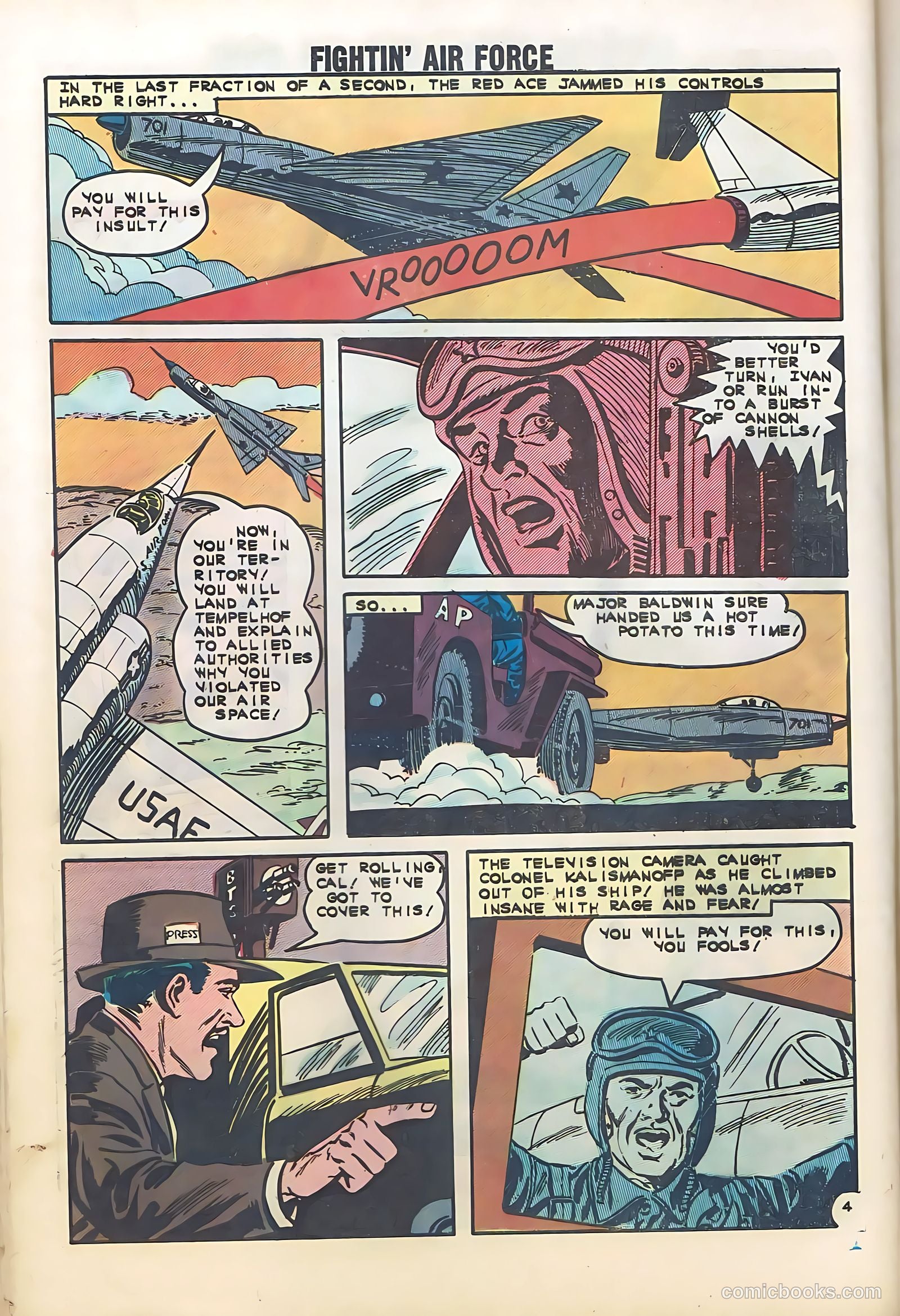 Fightin' Air Force #33 (1962) — page 28 of 36