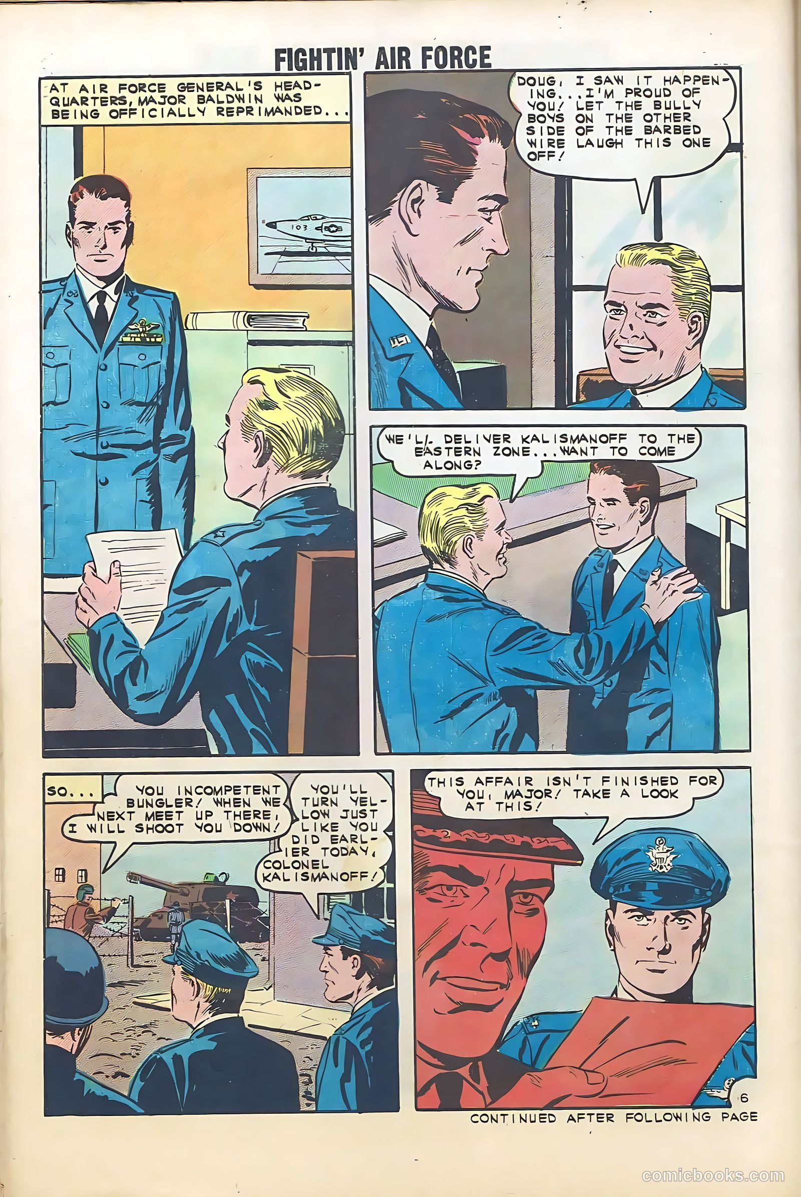 Fightin' Air Force #33 (1962) — page 30 of 36