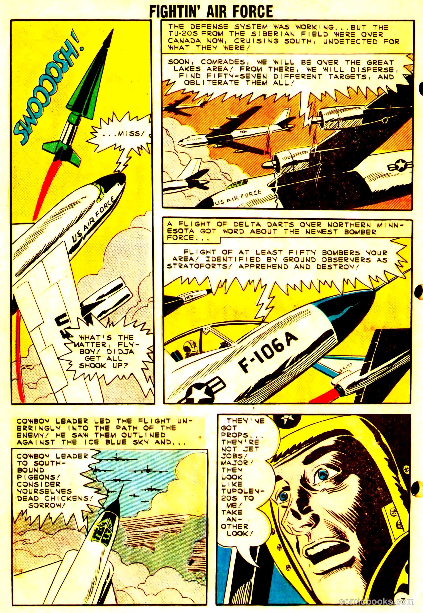 Fightin' Air Force #34 (1962) — page 20 of 36
