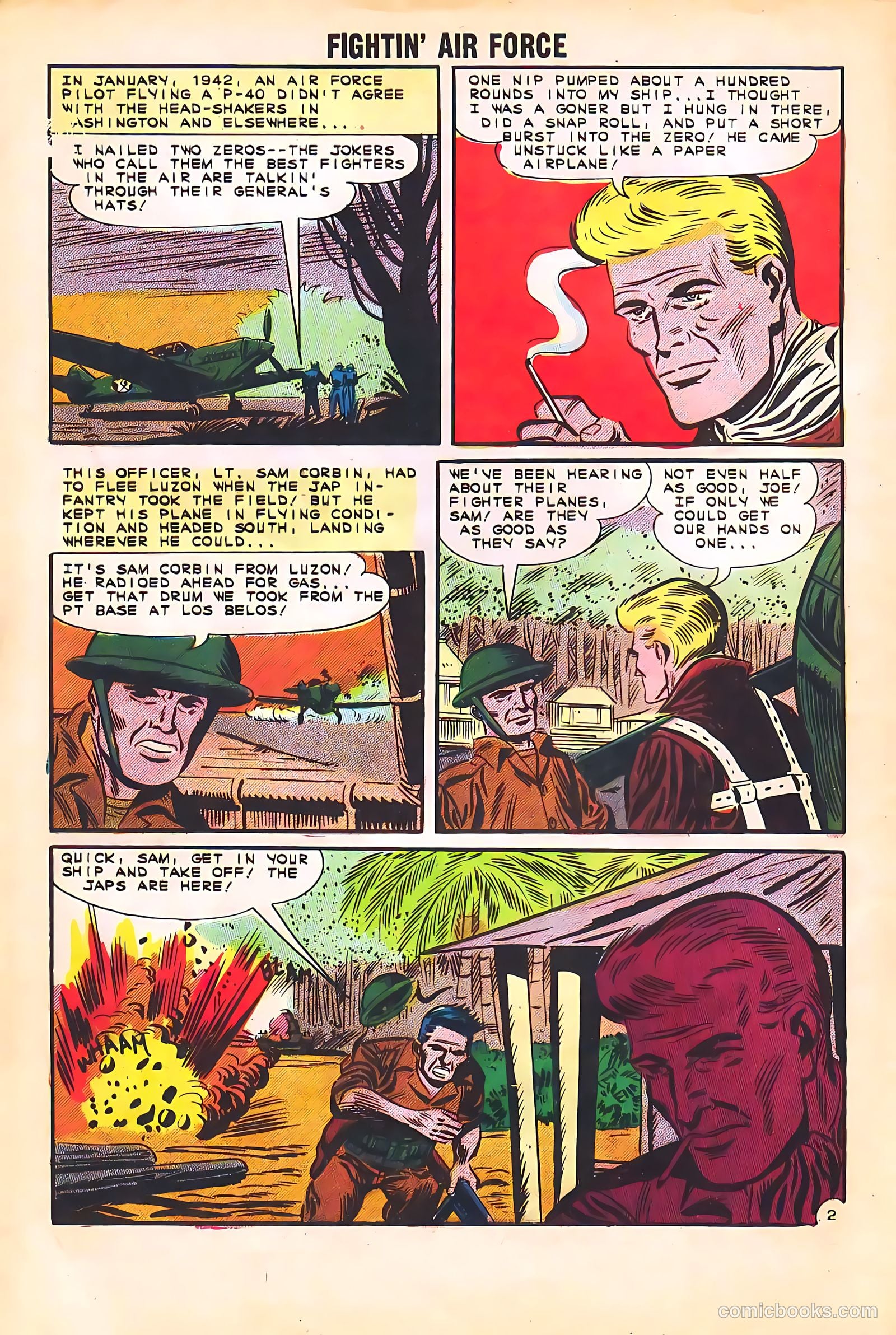Fightin' Air Force #35 (1962) — page 4 of 36