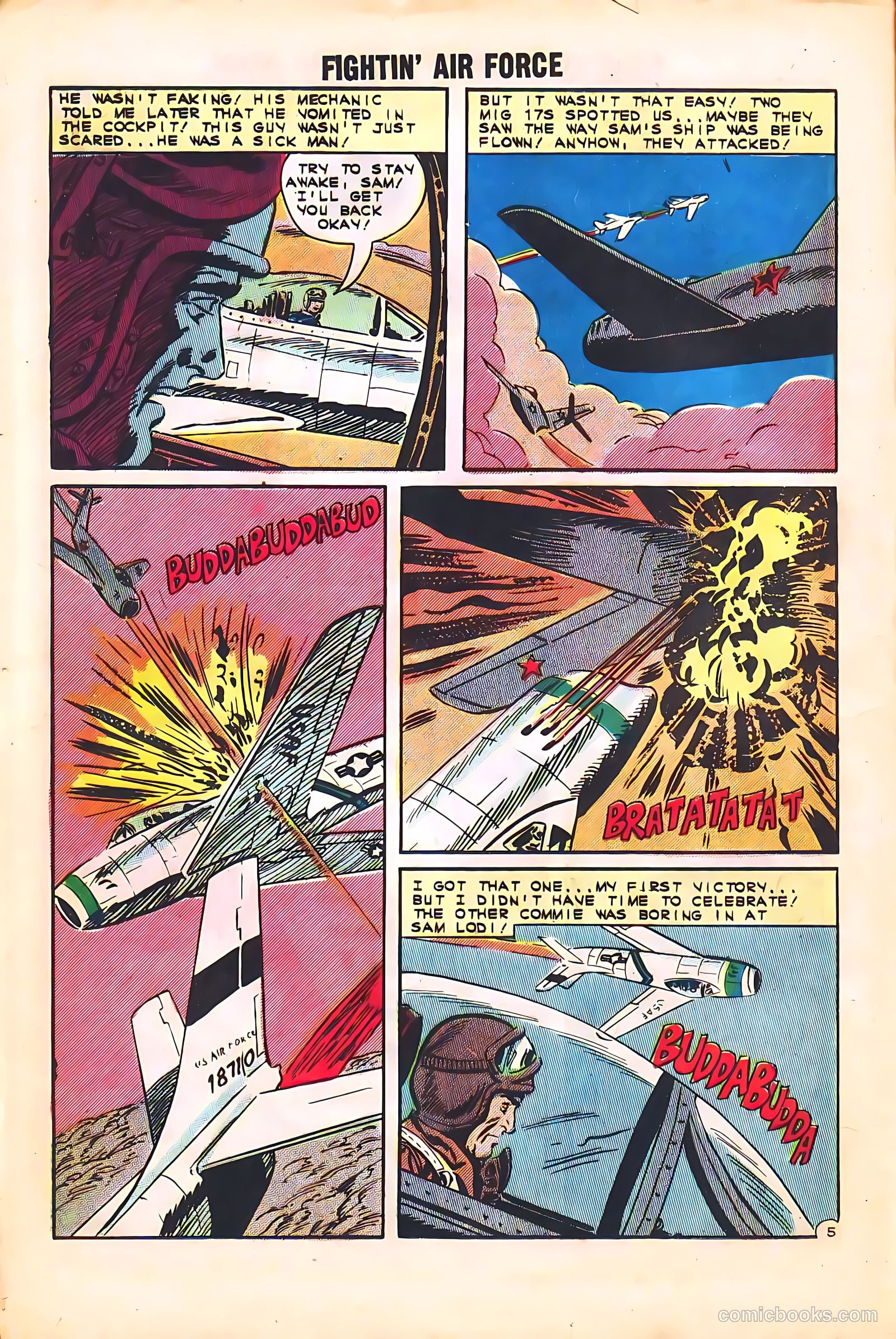Fightin' Air Force #35 (1962) — page 12 of 36