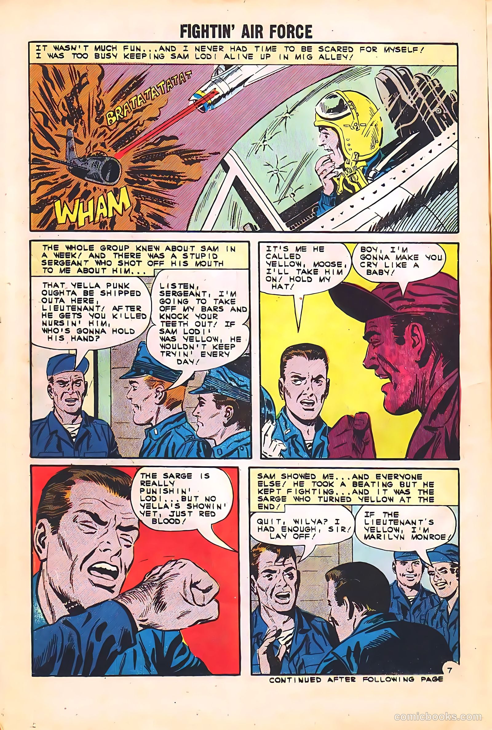 Fightin' Air Force #35 (1962) — page 14 of 36