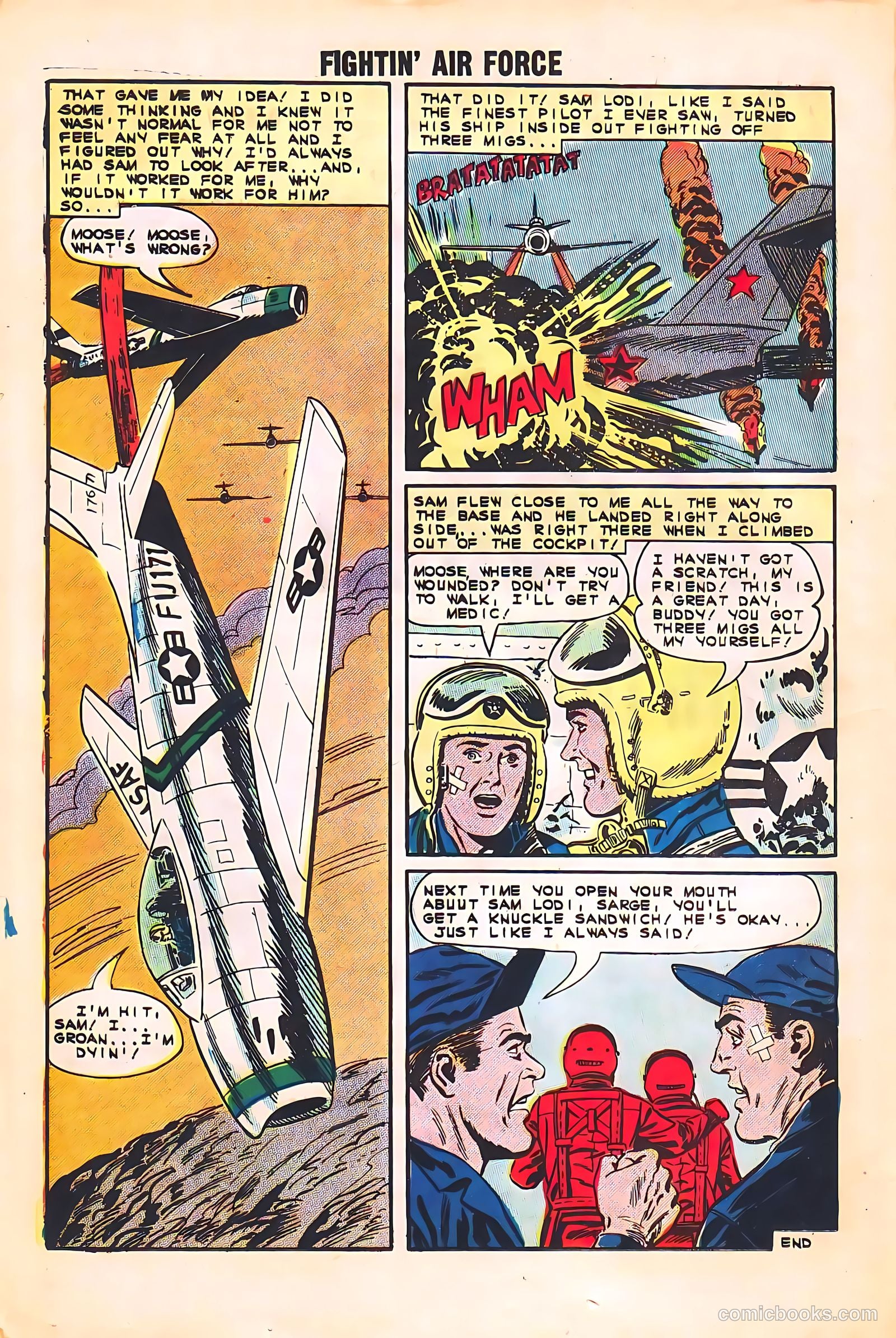 Fightin' Air Force #35 (1962) — page 16 of 36